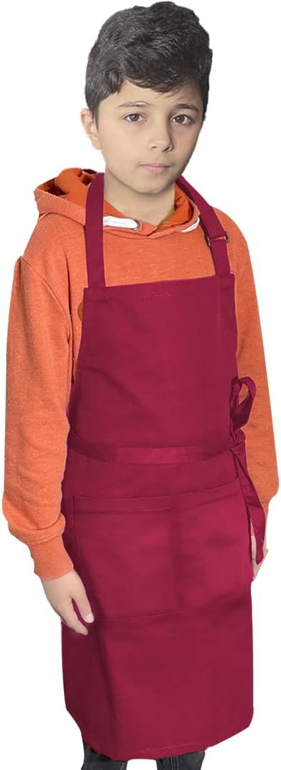 2 Stuks Chef Schort Waterdichte Schort met 3 Zakken Over dit item 💕65% polyester / 35% katoen beste mix voor schorten die bekend staan om hun duurzaamheid. Zij vervagen niet zo snel, verliezen snel hun vorm, kijken langer als nieuw, zijn minder naar vore