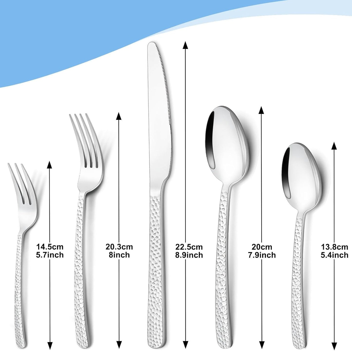 Bestekset voor 6 personen gepolijst vaatwasserbestendig Over dit item 30-delige bestekset voor 6 personen: De 30-delige bestekset bestaat uit 6 messen, 6 eetlepels, 6 dinervorken, 6 theelepels en 6 dessertvorkjes, waardoor het een goede keuze is voor elk