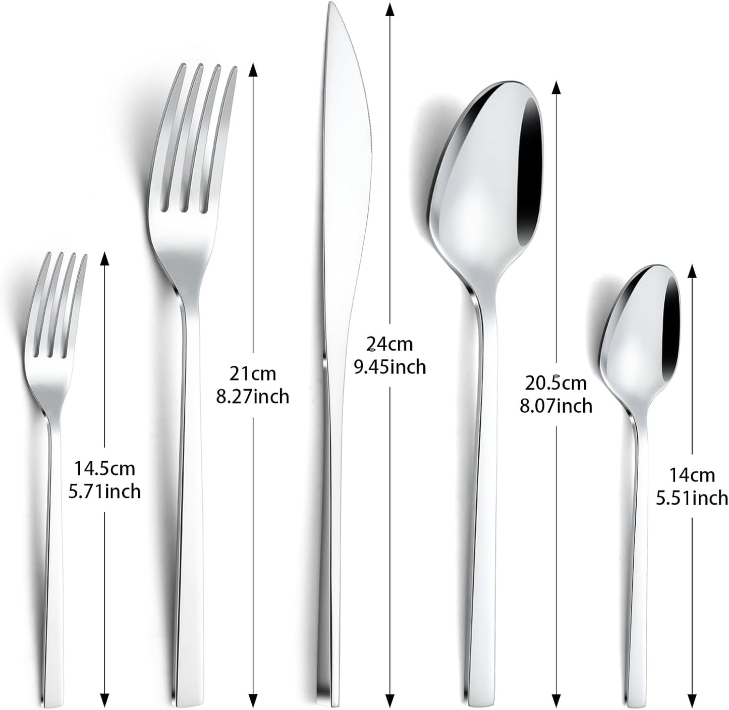 Bestekset voor 6 personen gepolijst vaatwasserbestendig Over dit item 30-delige bestekset voor 6 personen: De 30-delige bestekset bestaat uit 6 messen, 6 eetlepels, 6 dinervorken, 6 theelepels en 6 dessertvorkjes, waardoor het een goede keuze is voor elk
