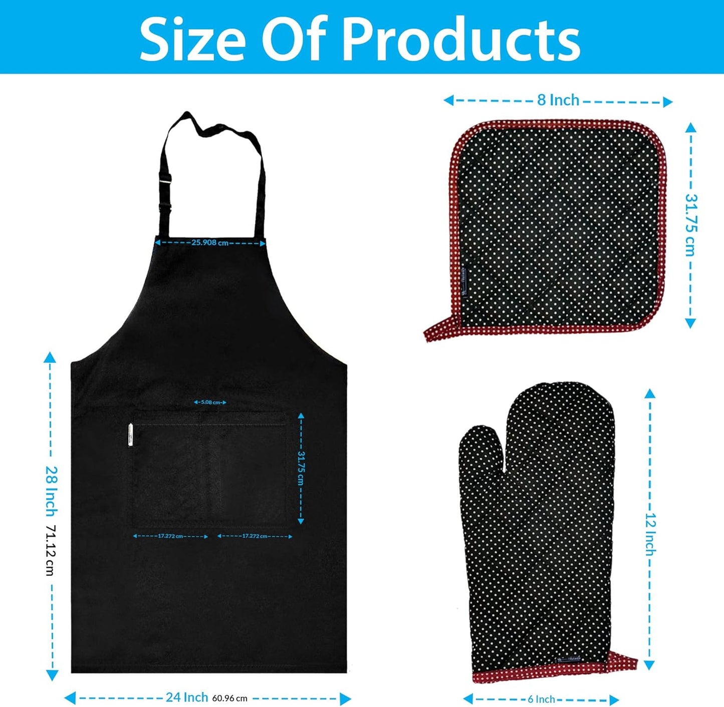 2 Stuks Chef Schort Waterdichte Schort met 3 Zakken Over dit item 💕65% polyester / 35% katoen beste mix voor schorten die bekend staan om hun duurzaamheid. Zij vervagen niet zo snel, verliezen snel hun vorm, kijken langer als nieuw, zijn minder naar vore