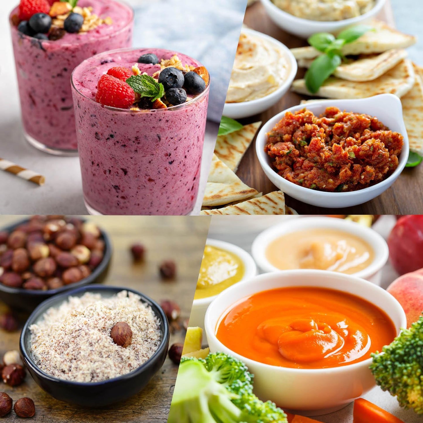 GOURMETmaxx Mr. Magic Mixer Smoothie Maker Over dit item TWEEDE SNELHEID VAN PREPARATIE: Vaarwel grote keukenmachine! Hier komt de compacte keuken alleskunner voor je dagelijkse vitamine-inname. Want met de GOURMETmaxx Mr Magic in de 18-delige set kun je