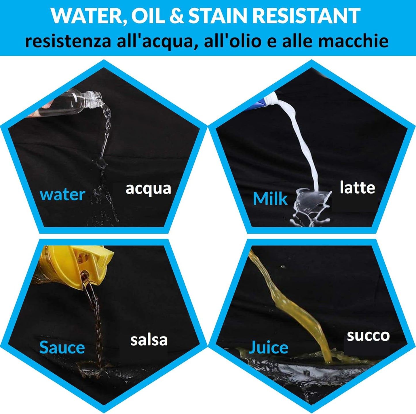 2 Stuks Chef Schort Waterdichte Schort met 3 Zakken Over dit item 💕65% polyester / 35% katoen beste mix voor schorten die bekend staan om hun duurzaamheid. Zij vervagen niet zo snel, verliezen snel hun vorm, kijken langer als nieuw, zijn minder naar vore