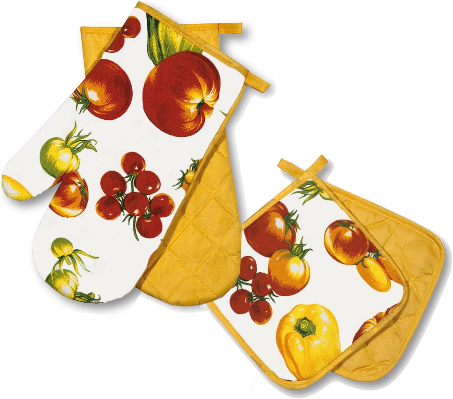 Ovenwanten Kitchen, patchwork, roze, 1 paar, PSA-categorie II hittebestendig tot 250 °C, getest en gecertificeerd product Delindo Lifestyle Ovenwanten pannenlappen serie Kitchen Open handschoenen en pannenlappen voldoen aan de normen EN 21420, EN 388 en E