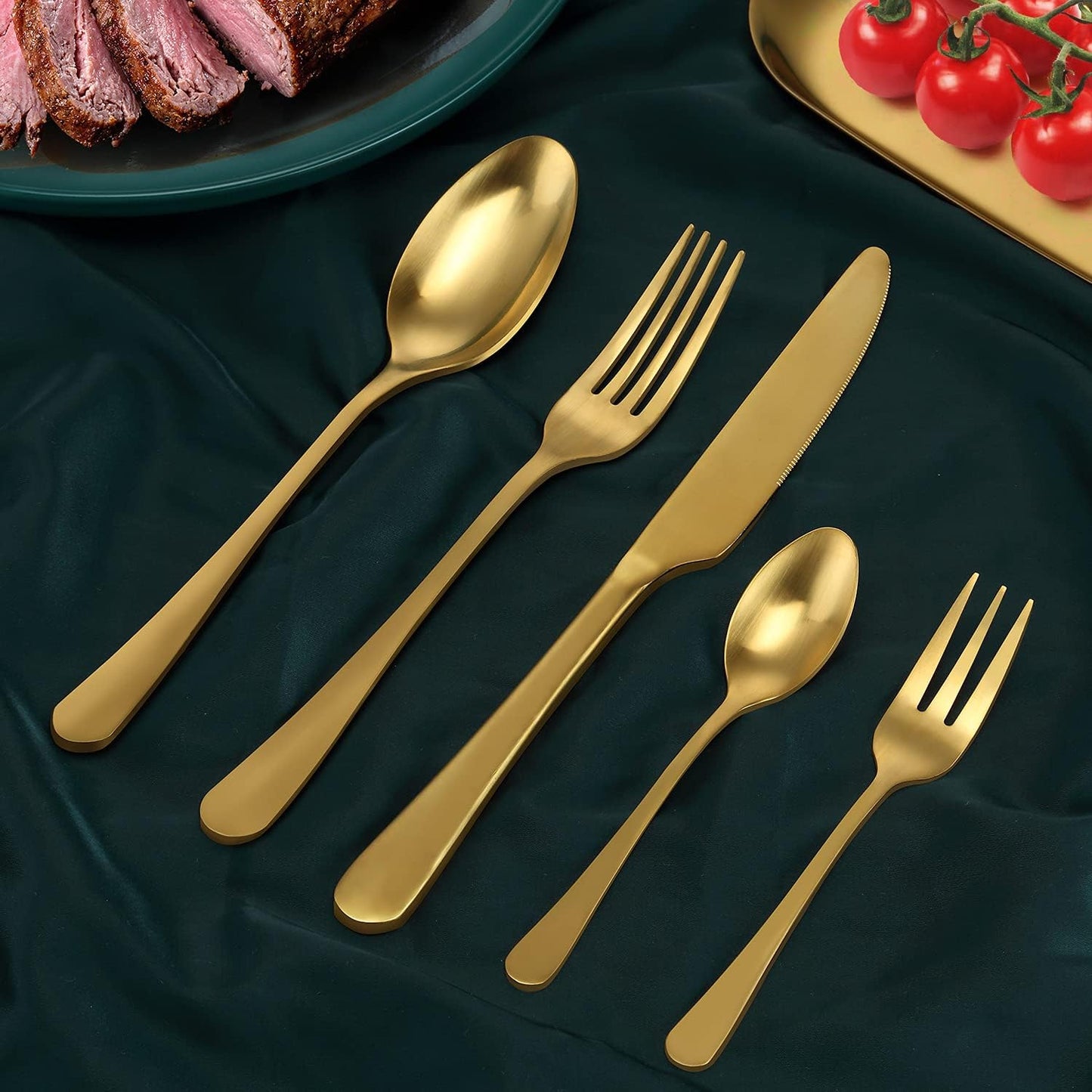 Bestekset voor 6 personen gepolijst vaatwasserbestendig Over dit item 30-delige bestekset voor 6 personen: De 30-delige bestekset bestaat uit 6 messen, 6 eetlepels, 6 dinervorken, 6 theelepels en 6 dessertvorkjes, waardoor het een goede keuze is voor elk