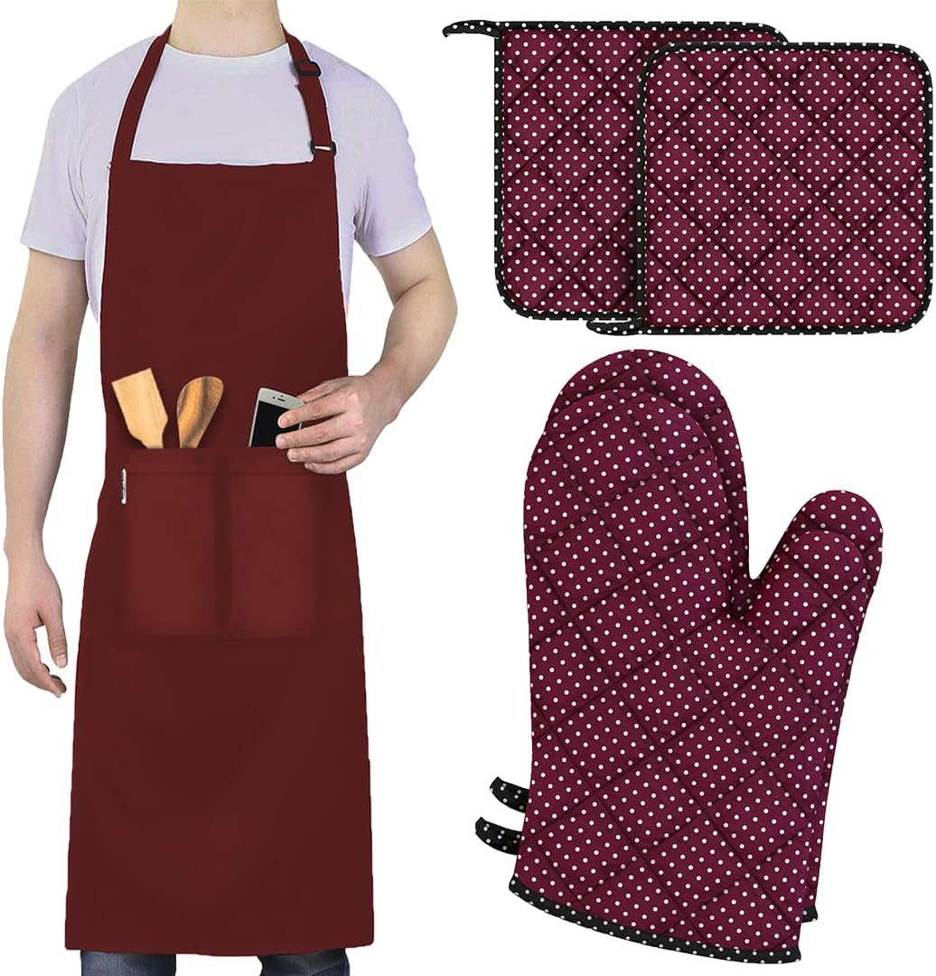 2 Stuks Chef Schort Waterdichte Schort met 3 Zakken Over dit item 💕65% polyester / 35% katoen beste mix voor schorten die bekend staan om hun duurzaamheid. Zij vervagen niet zo snel, verliezen snel hun vorm, kijken langer als nieuw, zijn minder naar vore