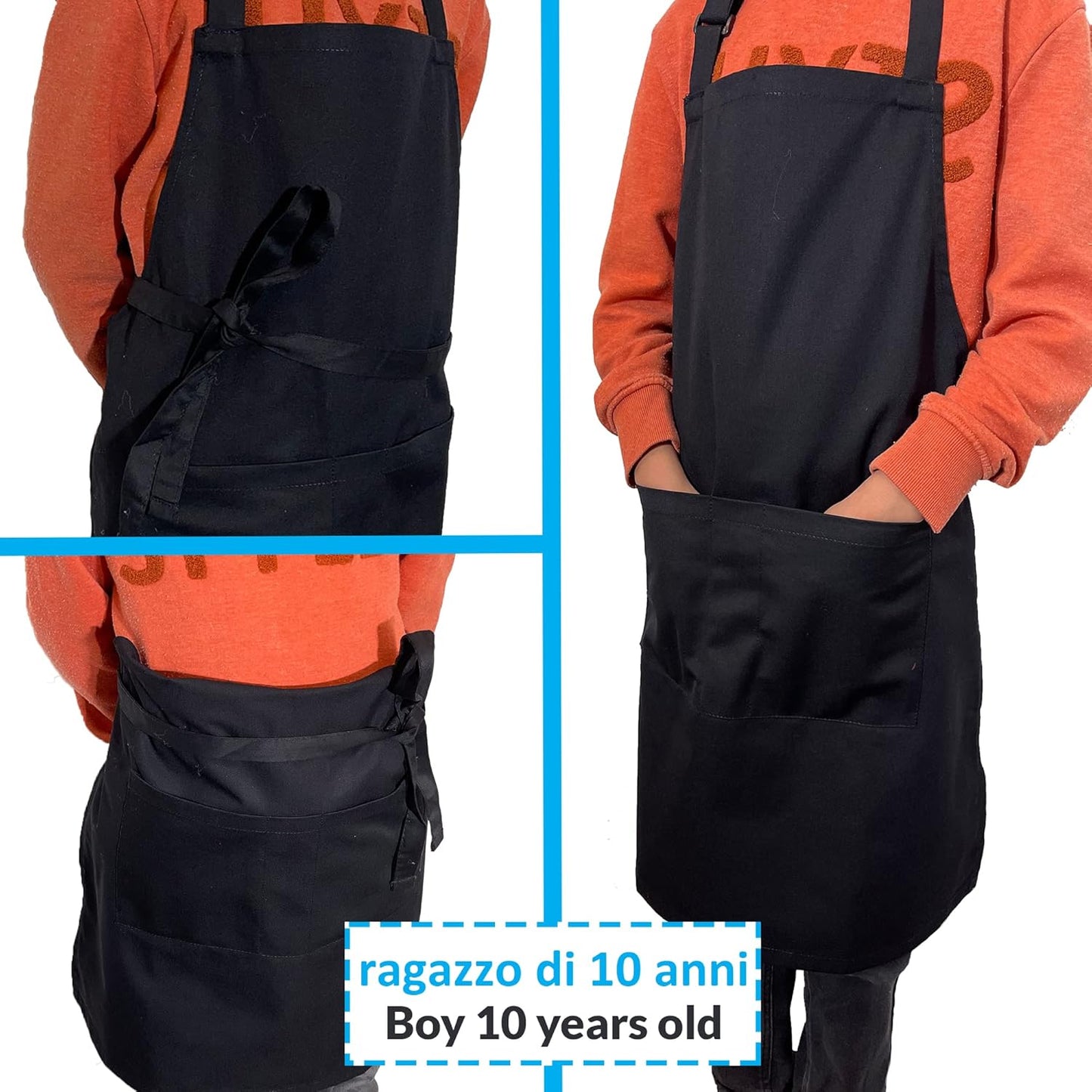2 Stuks Chef Schort Waterdichte Schort met 3 Zakken Over dit item 💕65% polyester / 35% katoen beste mix voor schorten die bekend staan om hun duurzaamheid. Zij vervagen niet zo snel, verliezen snel hun vorm, kijken langer als nieuw, zijn minder naar vore