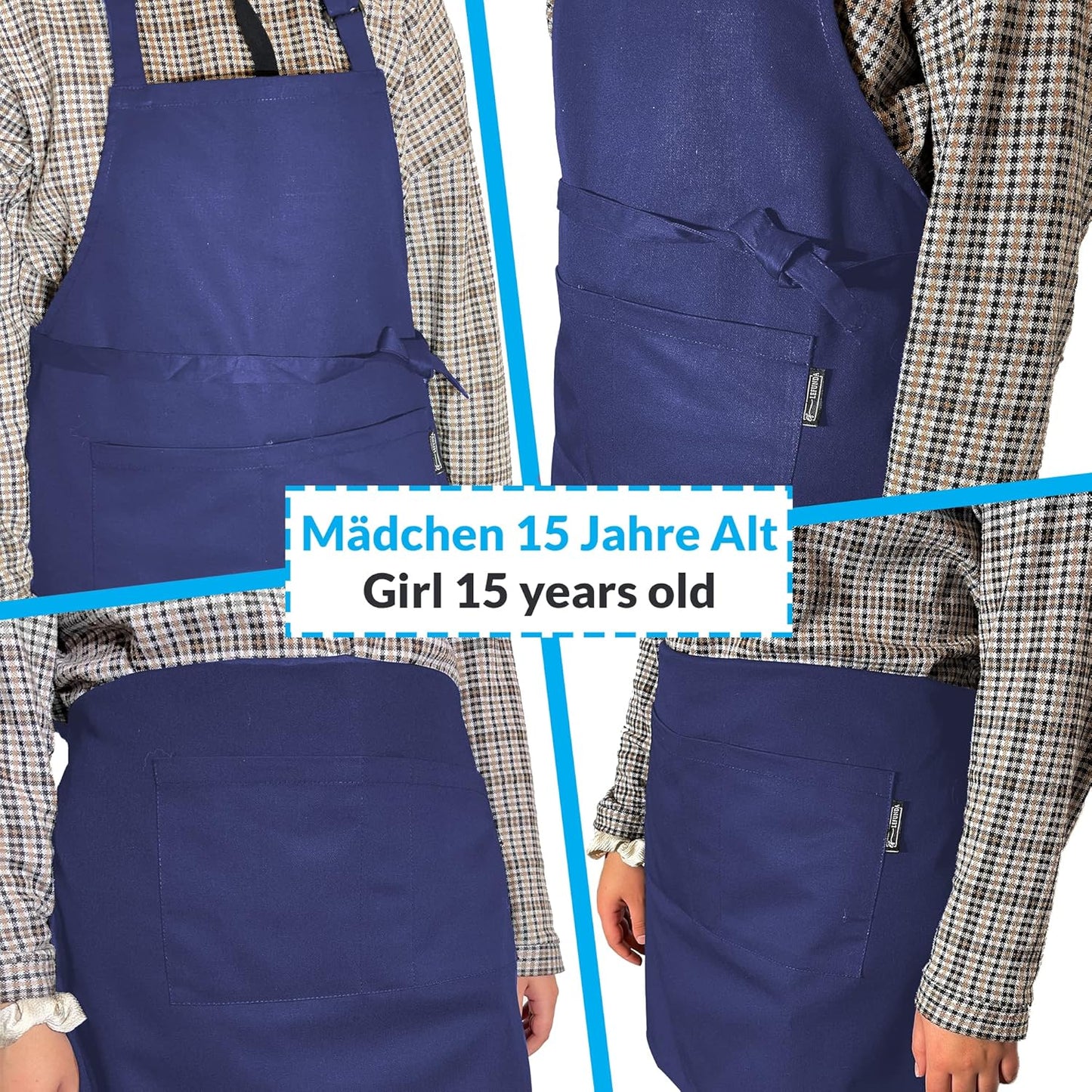 2 Stuks Chef Schort Waterdichte Schort met 3 Zakken Over dit item 💕65% polyester / 35% katoen beste mix voor schorten die bekend staan om hun duurzaamheid. Zij vervagen niet zo snel, verliezen snel hun vorm, kijken langer als nieuw, zijn minder naar vore