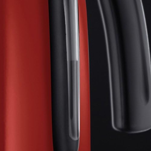 Russell Hobbs Colours Plus Waterkoker Rood (1,7L), Broodrooster en Citruspers Over dit item Snelkookfunctie met aanduiding voor 1/2/3 koppen: Kookt 1 kop water in 50 seconden. Bespaart tot 70% energie: Met behulp van de snelkookzone zie je precies hoeveel