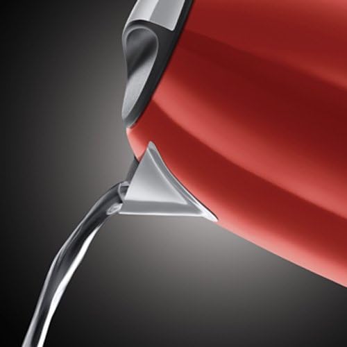 Russell Hobbs Colours Plus Waterkoker Rood (1,7L), Broodrooster en Citruspers Over dit item Snelkookfunctie met aanduiding voor 1/2/3 koppen: Kookt 1 kop water in 50 seconden. Bespaart tot 70% energie: Met behulp van de snelkookzone zie je precies hoeveel