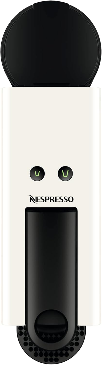 Nespresso Krups Essenza Mini XN1108 koffiecupmachine, 0,6 liter, 19 bar, Energiebesparende modus, Zwart Het koffiezetapparaat voor eenmalig gebruik met een ultracompact modern ontwerp voor maximaal comfort, dat zo min mogelijk ruimte inneemt met een afmet