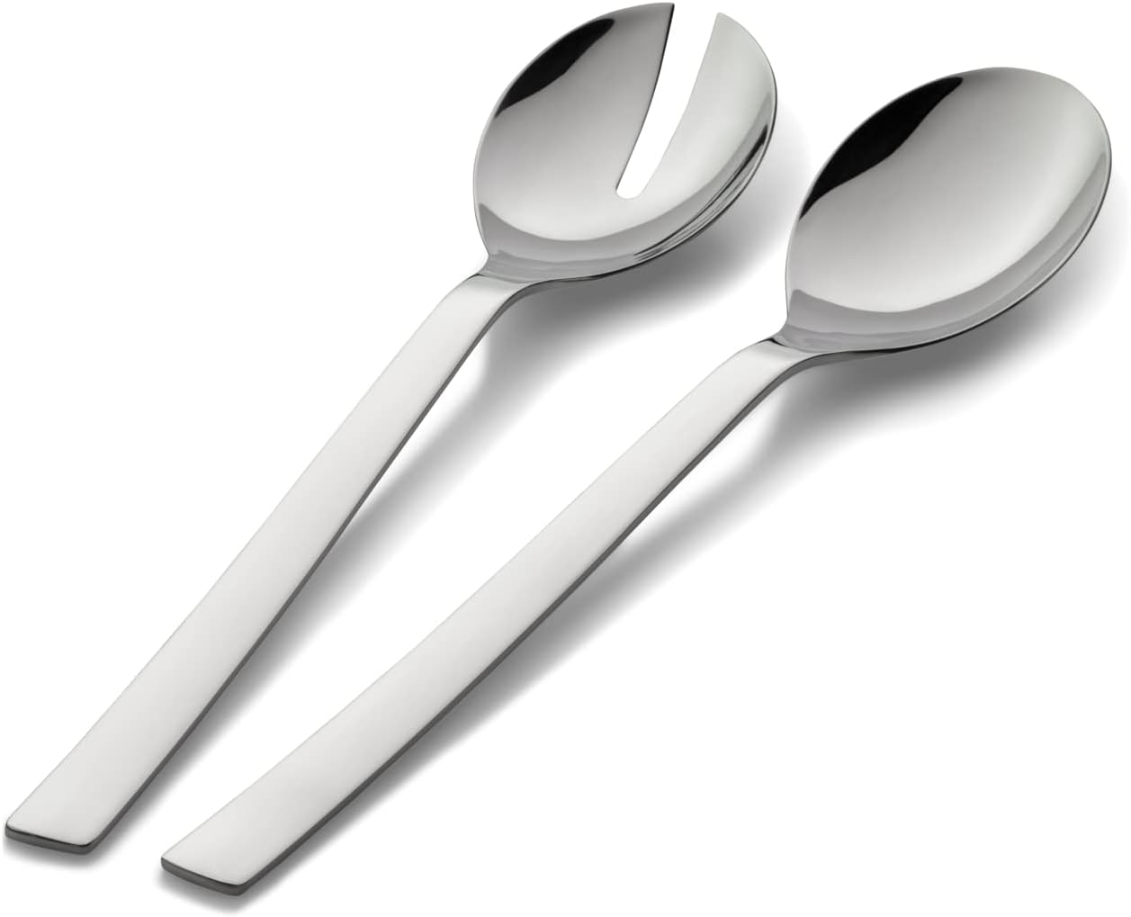WMF Nuova Saladecouvert 30cm, 2-delig, Saladevork & lepel Cromargan: 18/10 roestvrij staal: Het bestek is uitermate duurzaam, vormvast, hygiënisch, zuurbestendig en zeer goed bestand tegen gebruikerssporen. Vaatwasmachinebestendig Lengte van 30 cm Inhoud: