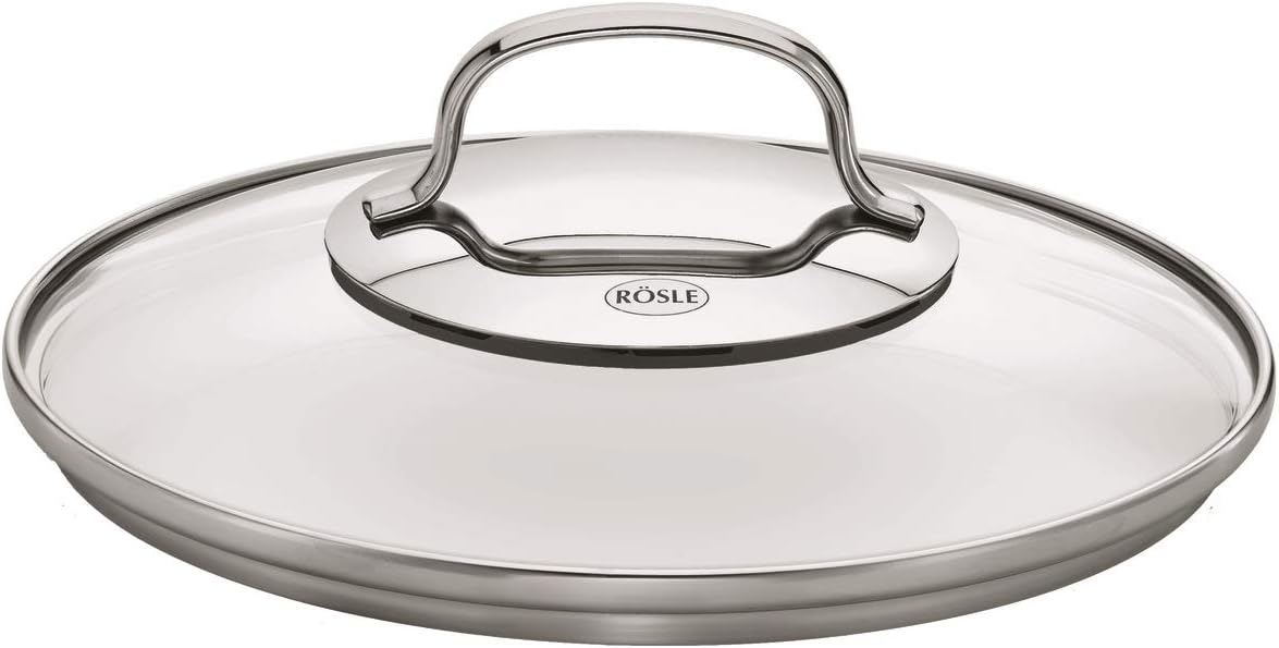 Rösle Elegance Pannenset, 10-delig, Roestvrij staal Over dit item Rösle Elegance, de pannenset van roestvrij staal, bestaat uit: Braadpan (20 cm) en kookpan (16/20/24 cm) inclusief glazen deksel, stoominzet (20 cm), sauspan met steel (16 cm), melkpan (14