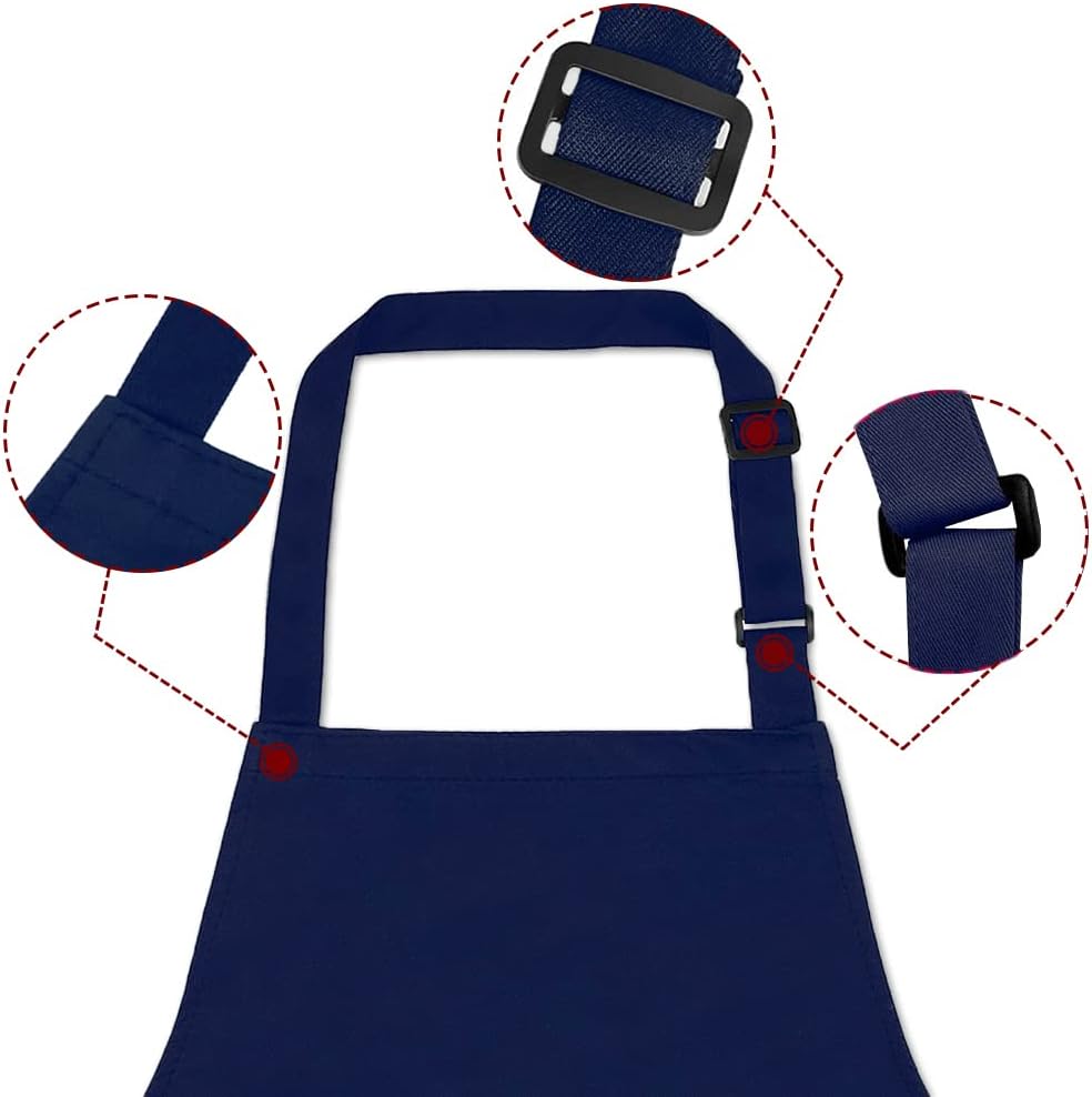 Molenky schort,Verstelbare schort met 2 grote zakken, 2 STUKS Katoenen Chef-koksschortenset, Unisex Waterdichte professionele kwaliteit Keukenschort voor in de keuken 1 Productgegevens Type sluiting Trekkoord Over dit item 【Hoogwaardige materialen】 -Molen