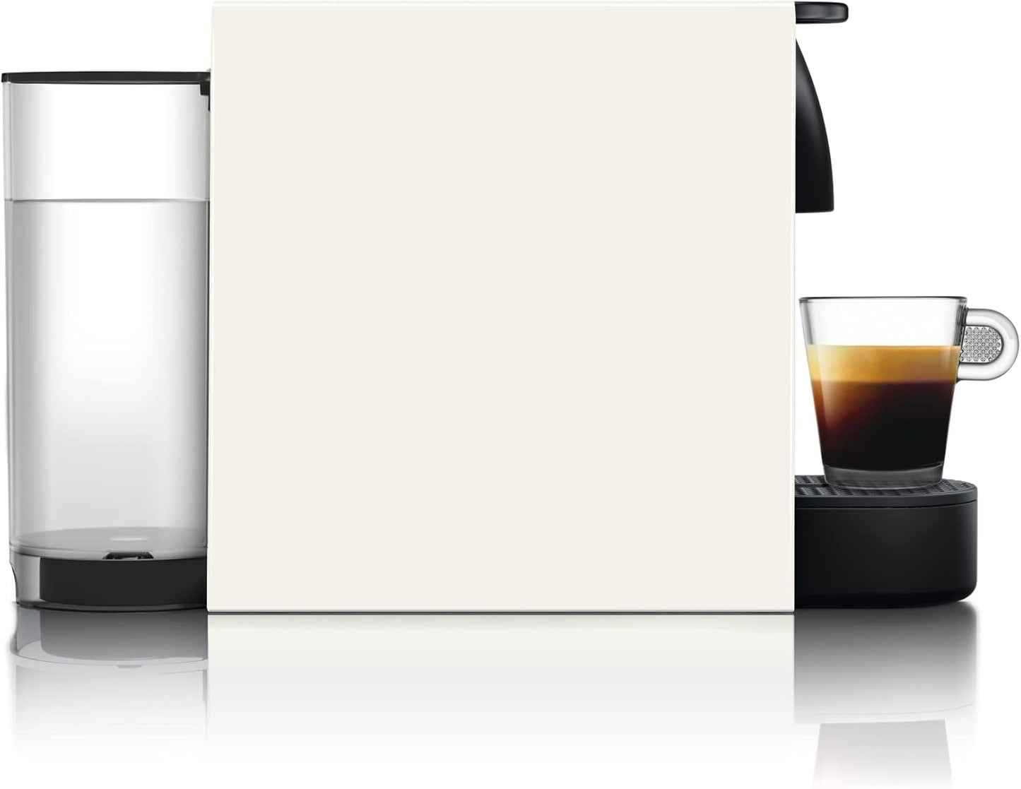 Nespresso Krups Essenza Mini XN1108 koffiecupmachine, 0,6 liter, 19 bar, Energiebesparende modus, Zwart Het koffiezetapparaat voor eenmalig gebruik met een ultracompact modern ontwerp voor maximaal comfort, dat zo min mogelijk ruimte inneemt met een afmet