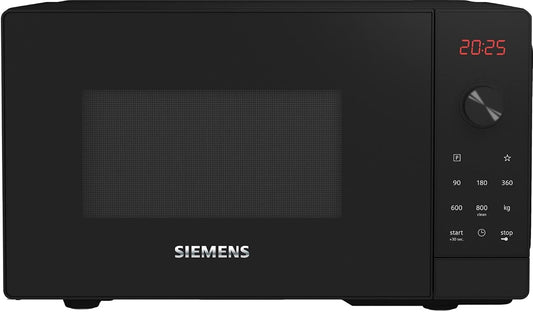 Siemens Vrijstaande magnetron, zwart, 20 l Cook Control 7: De technologie biedt 7 automatische pictogrammen voor perfecte bereiding van je gerechten. De programmen nemen voor jou de ideale instellingen over Humid Clean: voor een eenvoudige reiniging van d