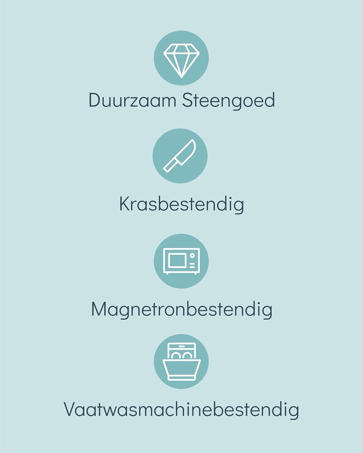 Aardewerk Servies Set Ibiza 36-delig - Vaatwasser-, Magnetron- en Krasbestendig Servies - Moderne Kommen en Borden Set voor 12 Personen - Tafelservice Pure Living in Licht Beige-blauw Deze 36-delige beige-blauwe servies set voor 12 personen combineert ele