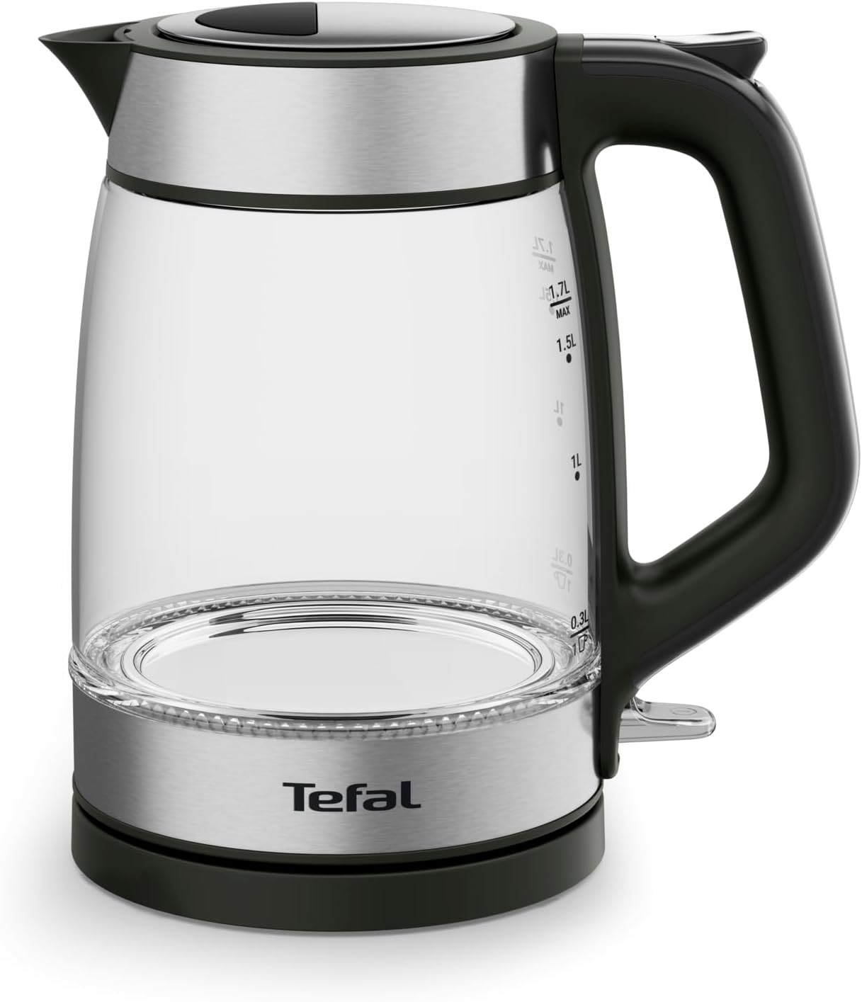 Tefal Glas elektrische waterkoker, maatstrepen, 1,7 liter Over dit item TRANSPARANTE WATERKOKER: Dankzij het transparante glazen ontwerp met maatstrepen kan je de preciese hoeveelheid water vullen die je nodig hebt - inclusief een aanduiding voor 1 kopje.