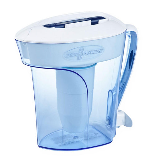 ZeroWater waterfilteringskan voor 12 kopjes 2,8 L Gefilterd water kan: De 5-fasen waterfilter kan van 2,8 L past bij je actieve levensstijl, met zijn ruimtebesparende ontwerp past hij perfect in compacte of kleine koelkasten Premium gezuiverd water in 5 f