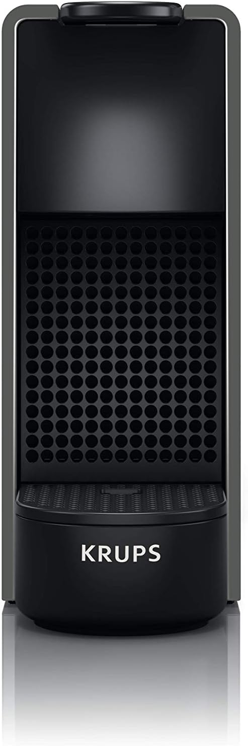 Nespresso Krups Essenza Mini XN1108 koffiecupmachine, 0,6 liter, 19 bar, Energiebesparende modus, Zwart Het koffiezetapparaat voor eenmalig gebruik met een ultracompact modern ontwerp voor maximaal comfort, dat zo min mogelijk ruimte inneemt met een afmet