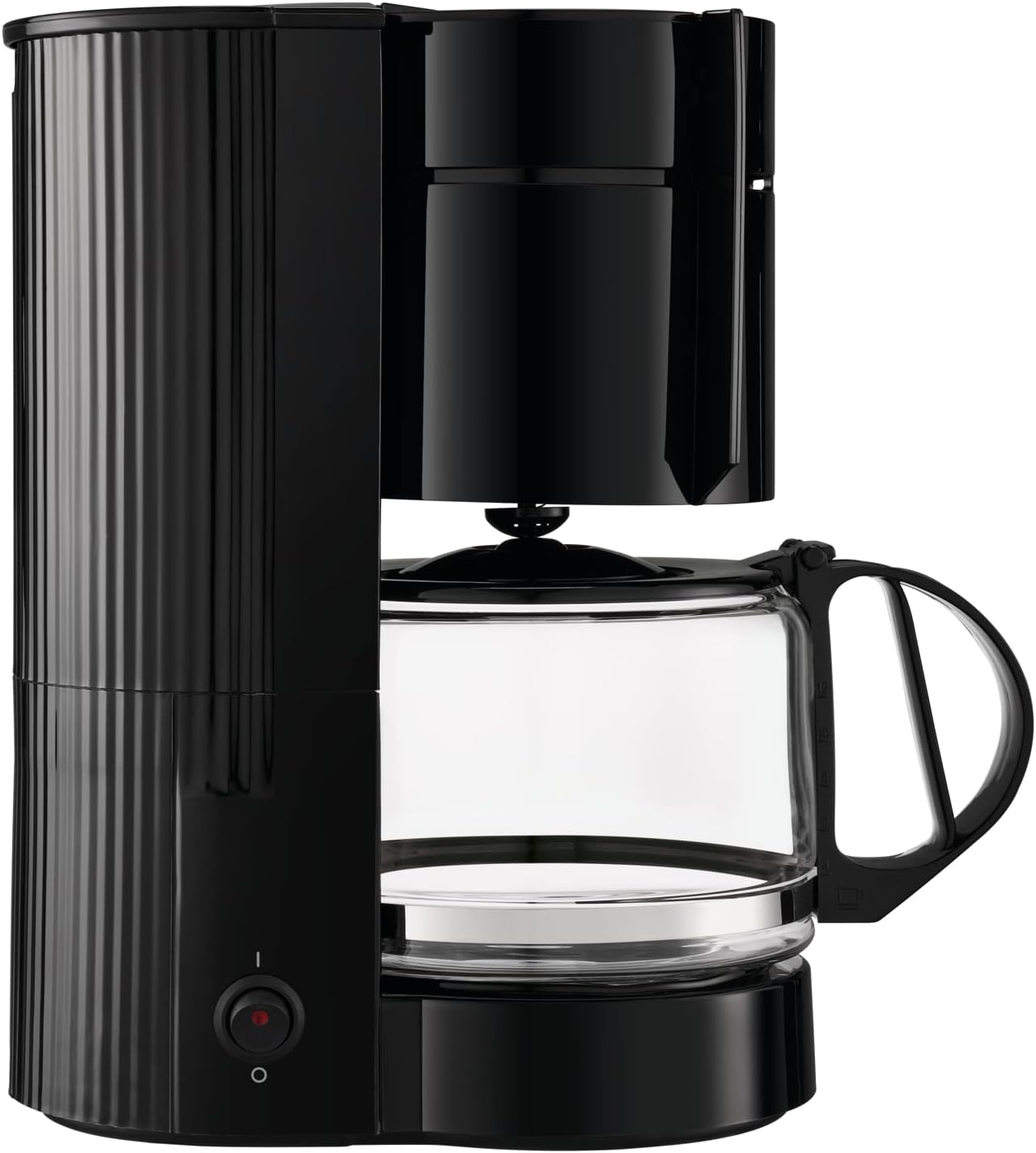 Tefal Uno koffiezetapparaat, CM1218, filter, 1.1L, tot 12 kopjes, Druppelstop, zwarte behuizing, Warmhoudfunctie Koffiezetapparaat voor heerlijke filter koffie De glazen kan heeft een capaciteit van 1,1L: zet tot 12 kopjes koffie tegelijkertijd. Glanzend