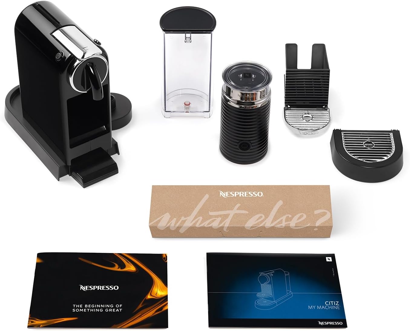 Nespresso De'Longhi CitiZ Melk- en koffiecapsulemachine Over dit item STIJLVOL EN COMPACT ONTWERP: Een intuïtief, gebruiksvriendelijk en bekroond compact ontwerp waar zowel Nespresso-koffiedrinkers als designgeïnteresseerde mensen dol op zullen zijn. GEÏN