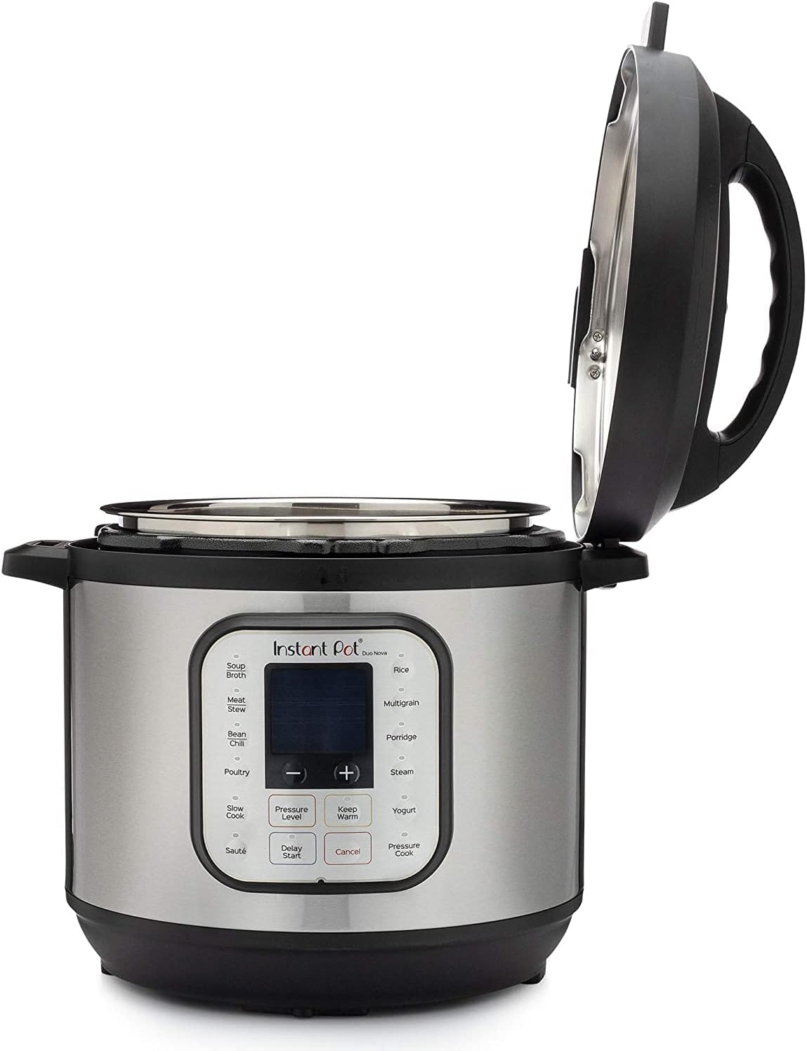 Instant Pot programmeerbare 7-in-1 elektrische snelkookpan Over dit item Een 7-in-1 multifunctionele kooktoestel: snelkookpan, slow cooker, rijstkoker, braden/bruinen, yoghurtbereider, stoompan, warmhoudapparaat. Merk Instant Pot Capaciteit 5,7 Liter Mate