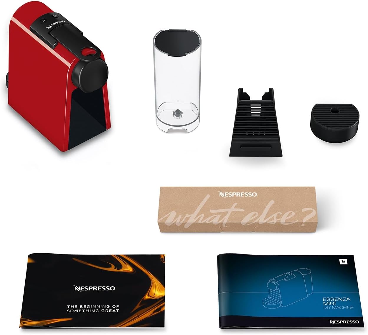 De'Longhi Nespresso Essenza Mini Koffiecupmachine Over dit item Krachtig: met de capsulemachine Nespresso Essenza Mini krijg je dankzij de krachtige 19 bar pompdruk een lekkere espresso of Lungo met typische crème › Meer productgegevens bekijken Merk Nesp