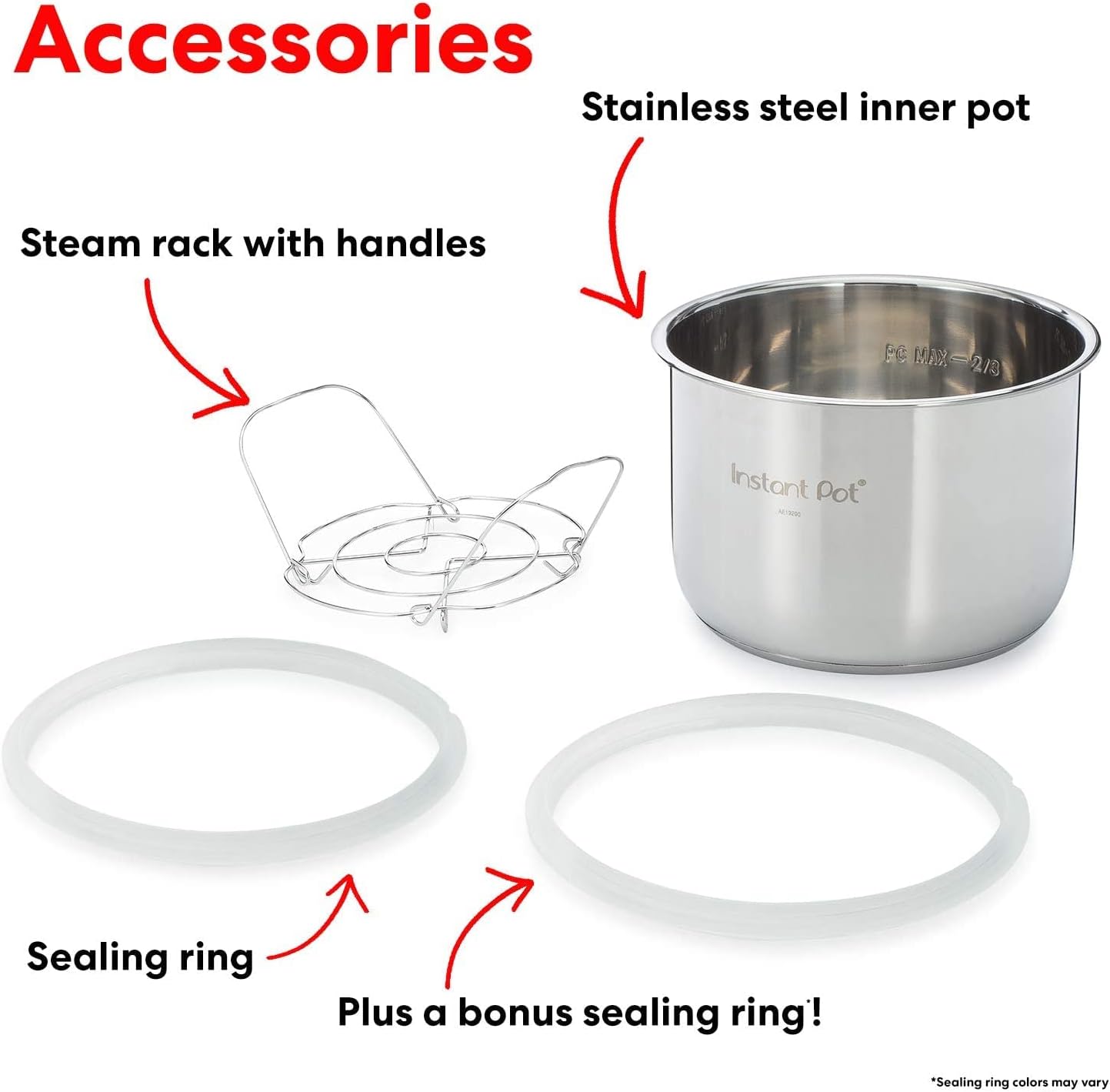 Instant Pot programmeerbare 7-in-1 elektrische snelkookpan Over dit item Een 7-in-1 multifunctionele kooktoestel: snelkookpan, slow cooker, rijstkoker, braden/bruinen, yoghurtbereider, stoompan, warmhoudapparaat. Merk Instant Pot Capaciteit 5,7 Liter Mate