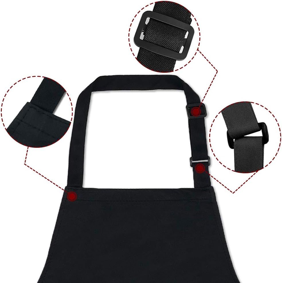 Molenky schort,Verstelbare schort met 2 grote zakken, 2 STUKS Katoenen Chef-koksschortenset, Unisex Waterdichte professionele kwaliteit Keukenschort voor in de keuken 1 Productgegevens Type sluiting Trekkoord Over dit item 【Hoogwaardige materialen】 -Molen