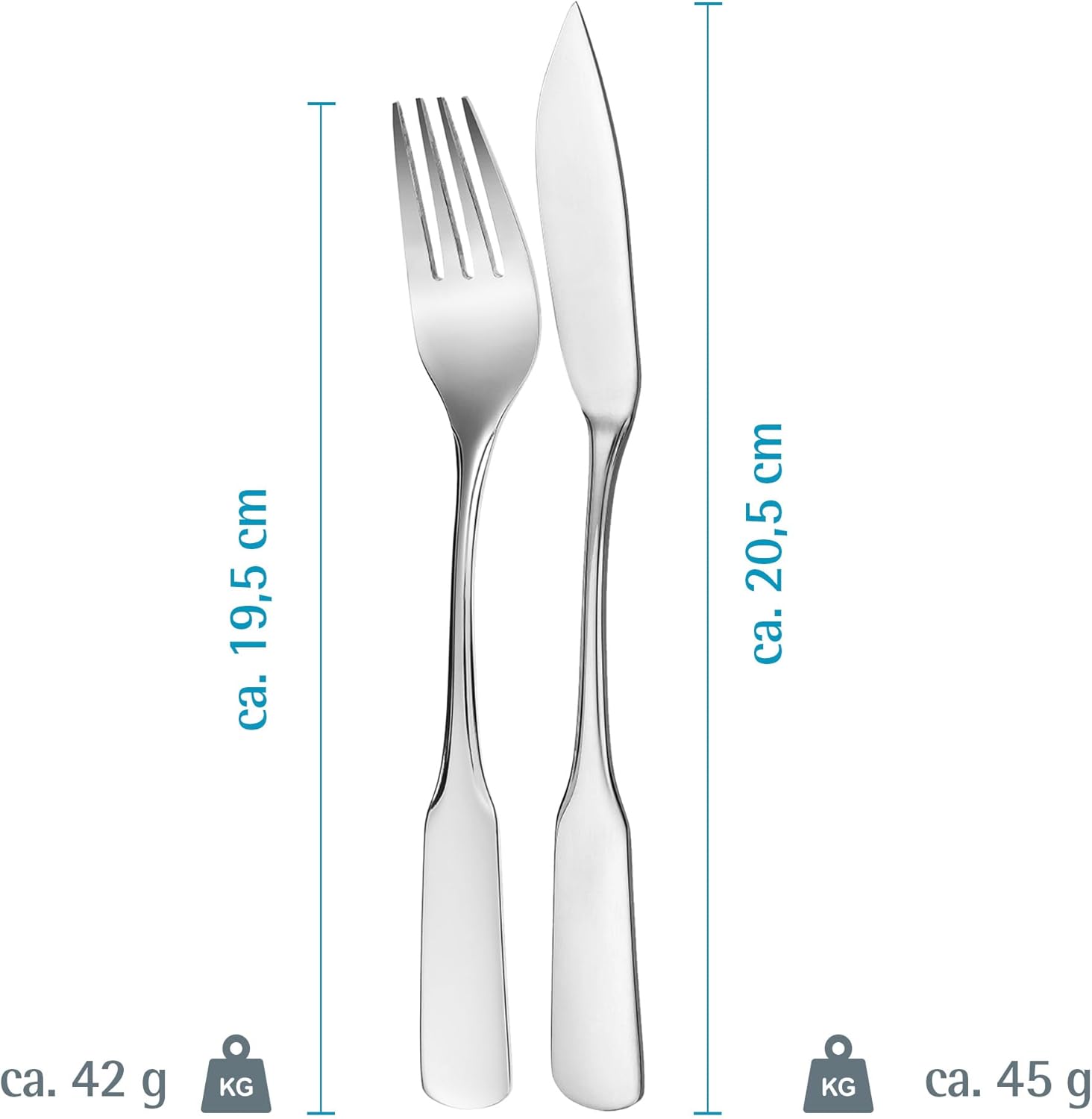 GRÄWE Visbestek 4-delig visvorken, vismessen Over dit item GRÄWE Visbestek 4-delig voor 2 personen – serie Spade. Ontdek de tijdloze elegantie en uitstekende kwaliteit van het GRÄWE visbestek, 4-delig voor 2 personen, uit de serie Spade. Deze bestekset is