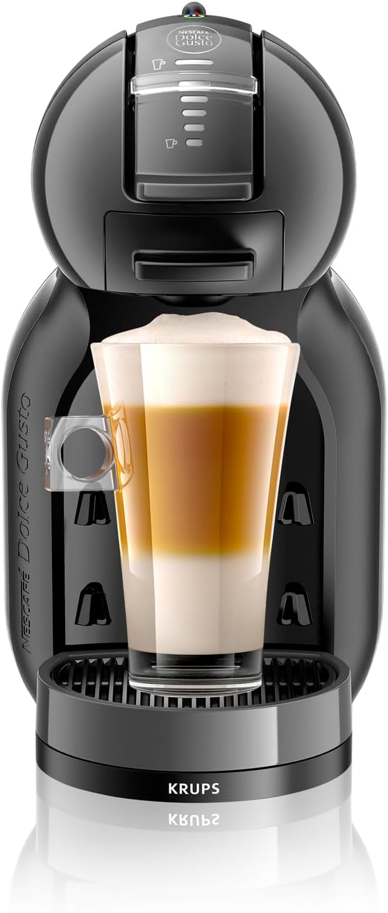 Krups NESCAFÉ Dolce Gusto Mini Me handmatige koffiecupmachine Over dit item Veelzijdig en eenvoudig meer dan 30 koffiecreaties en andere heerlijke warme en koude dranken eenvoudig met een druk op de knop bereid Select-technologie plaats gewoon de capsule