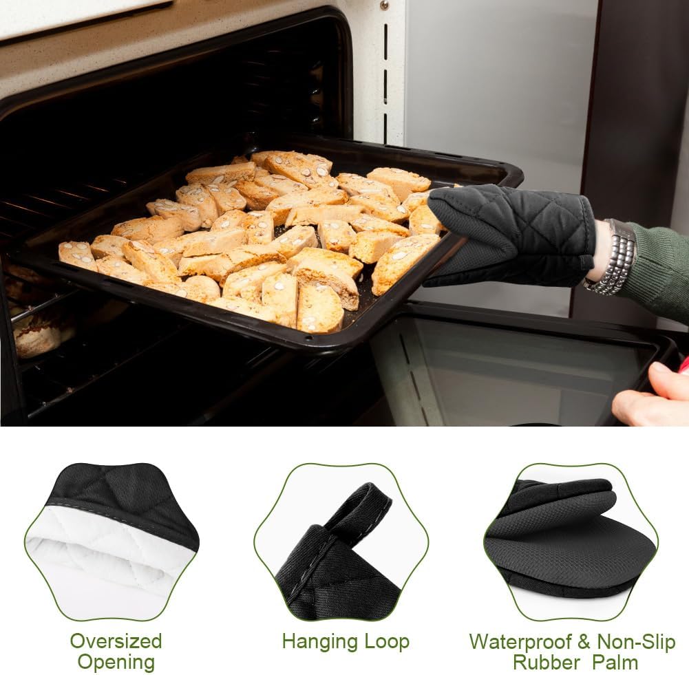 1 Paar Mini siliconen hittebestendige ovenhandschoenen Over dit item Hittebestendig materiaal: AUAUY ovenhandschoenen zijn hittebestendige isolatiepads gemaakt van hoogwaardig siliconenmateriaal van voedingskwaliteit dat bestand is tegen temperaturen tot