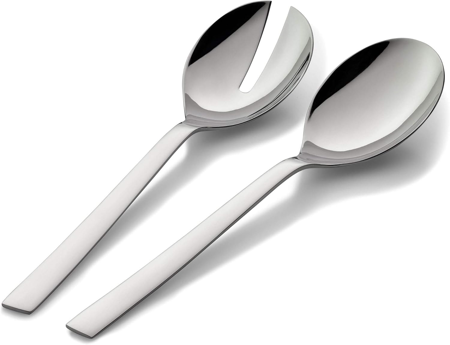 WMF Nuova Saladecouvert 30cm, 2-delig, Saladevork & lepel Cromargan: 18/10 roestvrij staal: Het bestek is uitermate duurzaam, vormvast, hygiënisch, zuurbestendig en zeer goed bestand tegen gebruikerssporen. Vaatwasmachinebestendig Lengte van 30 cm Inhoud: