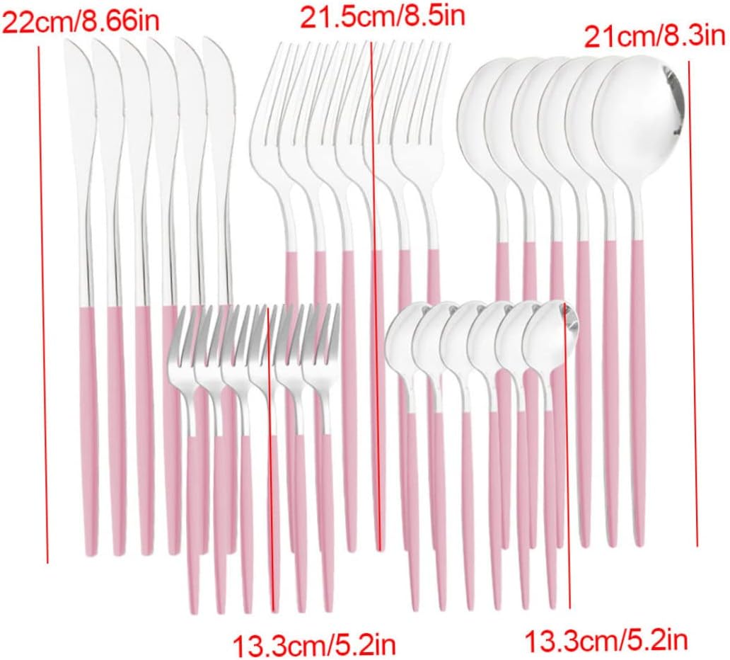 30Pcs Zilverwerk Set, Zwart Roestvrij Staal Bestek Set Spiegel Gepolijst Over dit item Zilverwerk Set met elegante uitstraling past bij bijna alle stijlen van servies en keukens.Of u nu kiest voor handwas en drogen, of machinewas, ons zilverwerk blijft br