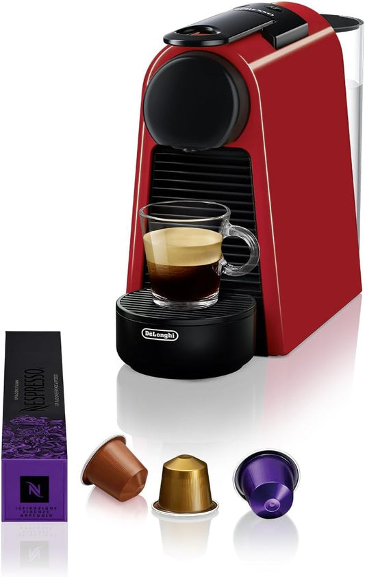 De'Longhi Nespresso Essenza Mini Koffiecupmachine Over dit item Krachtig: met de capsulemachine Nespresso Essenza Mini krijg je dankzij de krachtige 19 bar pompdruk een lekkere espresso of Lungo met typische crème › Meer productgegevens bekijken Merk Nesp