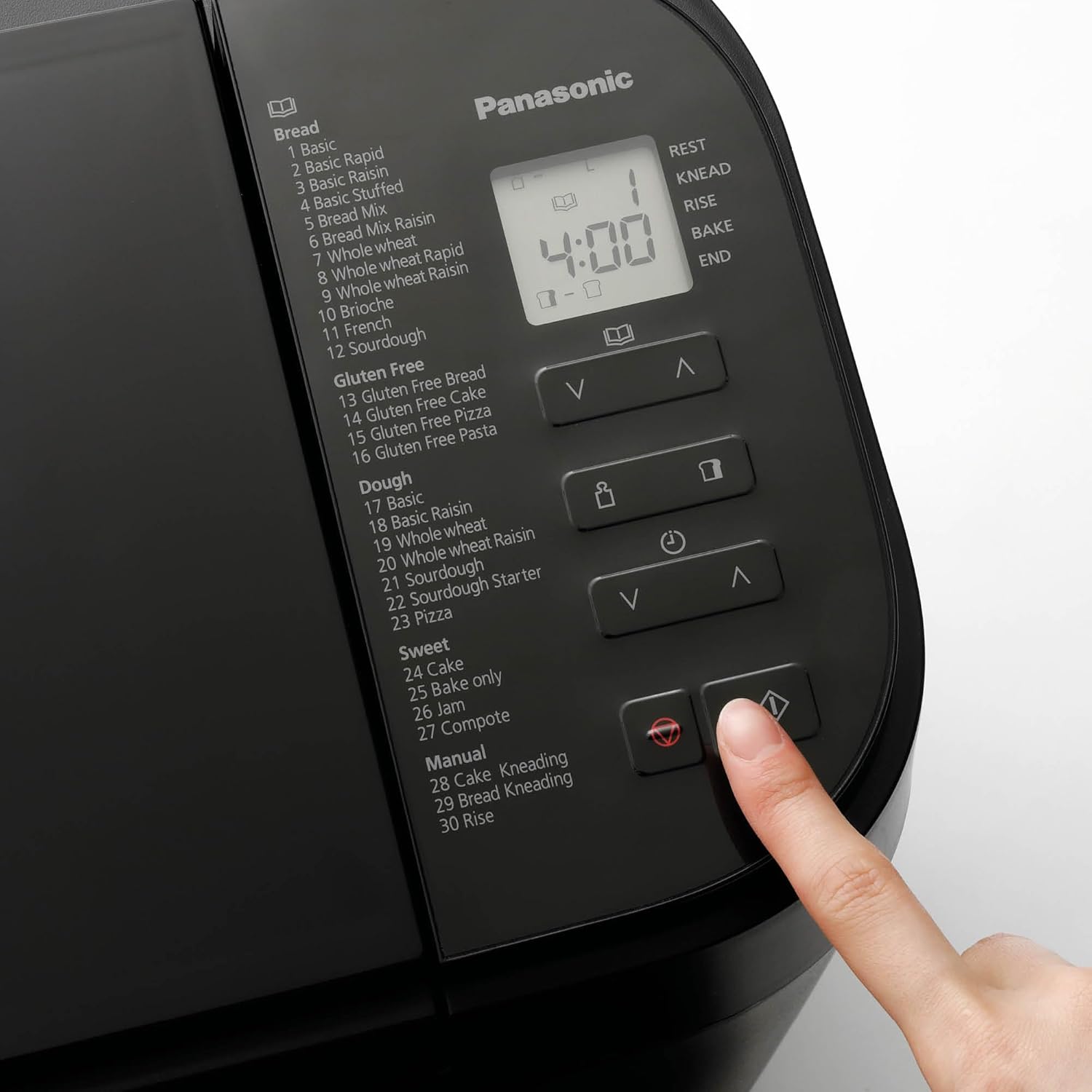 Panasonic SD-YR2540 Volledig Automatisch Broodbakmachine met 32 Backprogram, Donkergrijs TWEE TEMPERATUURSENSOREN: Deze broodbakmachine heeft twee ingebouwde sensoren om de interne en externe temperaturen te bepalen om elk programma te optimaliseren en u