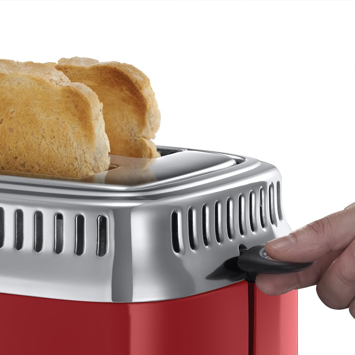Russell Hobbs Waterkoker retro rood 1,7 l 2400 W snelkook Draadlooz en ideaal voor links- en rechtshandige gebruikers. U kunt vocht op de bodem ontdekken. Dit is normaal en wordt veroorzaakt door de stoom. Electric Kettles €71.99 broodrooster,retro,roestv
