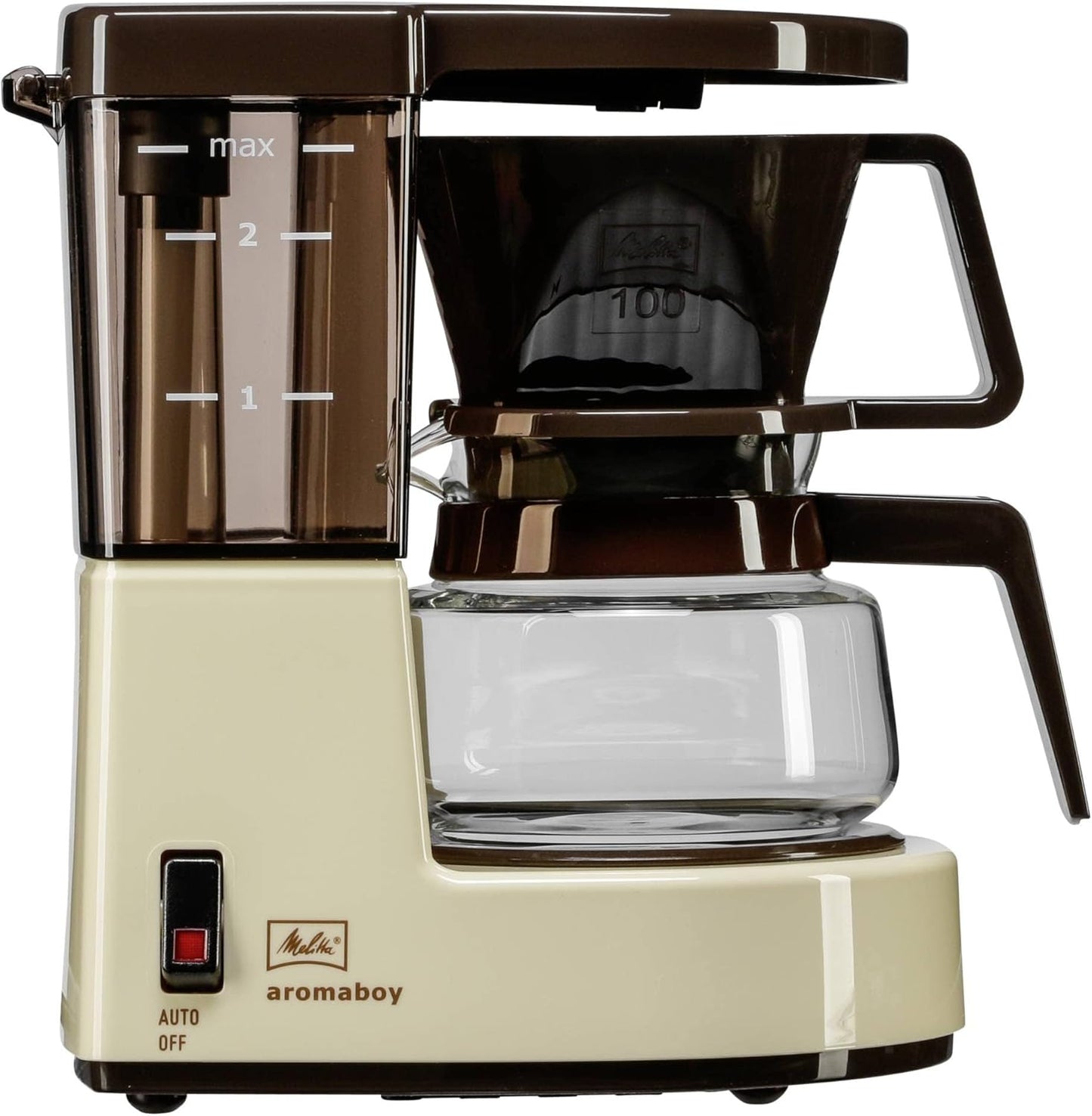 Melitta Koffiezetapparaat met Glazen Pot Voor 2 Kopjes Over dit item Ruimtebesparend ontwerp Bijzonder slanke filterkoffiemachine met glazen kan voor ca. 2 kopjes, ideaal voor eenpersoonshuishoudens, caravans of vakantieappartementen, geschikt voor Melitt