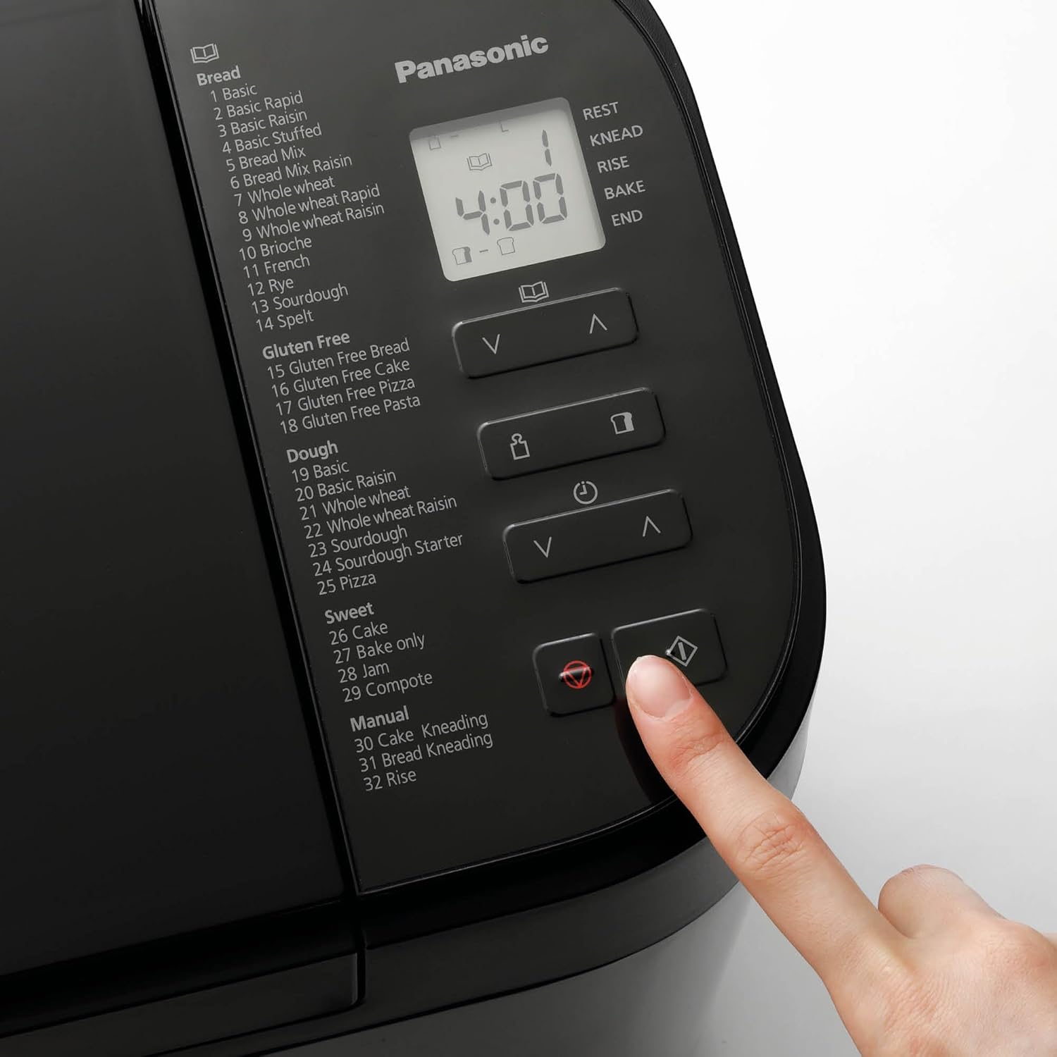 Panasonic SD-YR2540 Volledig Automatisch Broodbakmachine met 32 Backprogram, Donkergrijs TWEE TEMPERATUURSENSOREN: Deze broodbakmachine heeft twee ingebouwde sensoren om de interne en externe temperaturen te bepalen om elk programma te optimaliseren en u