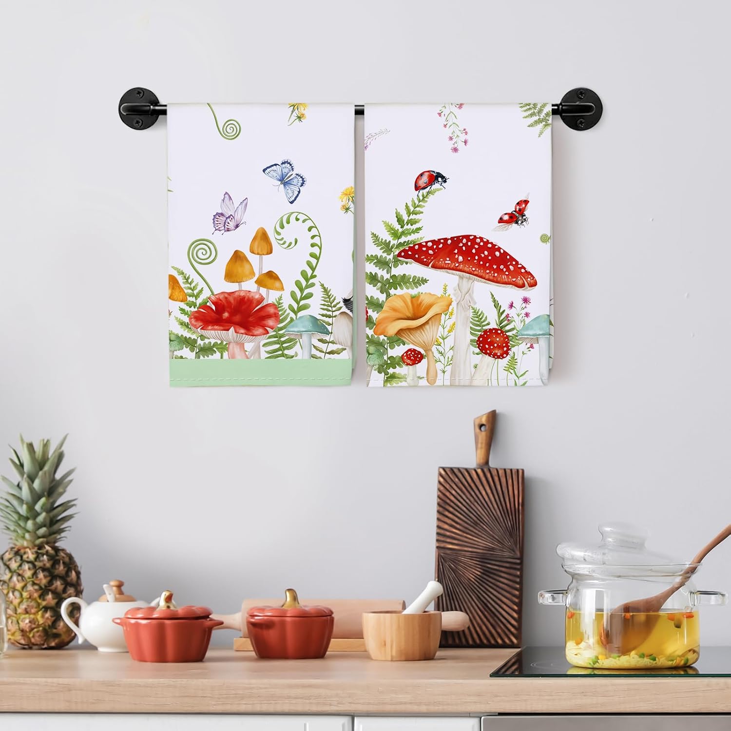 Arquiel Katoen Keukenhanddoeken 4 stuks 70cm X 48cm Over dit item KWALITEITSMATERIAAL: Arquiel keukendoeken zijn gemaakt van 100% katoen Ze zijn voorzien van digitale printtechnologie. De kleuren zijn helder en lichtbestendig (tips: vanwege de eigenschapp