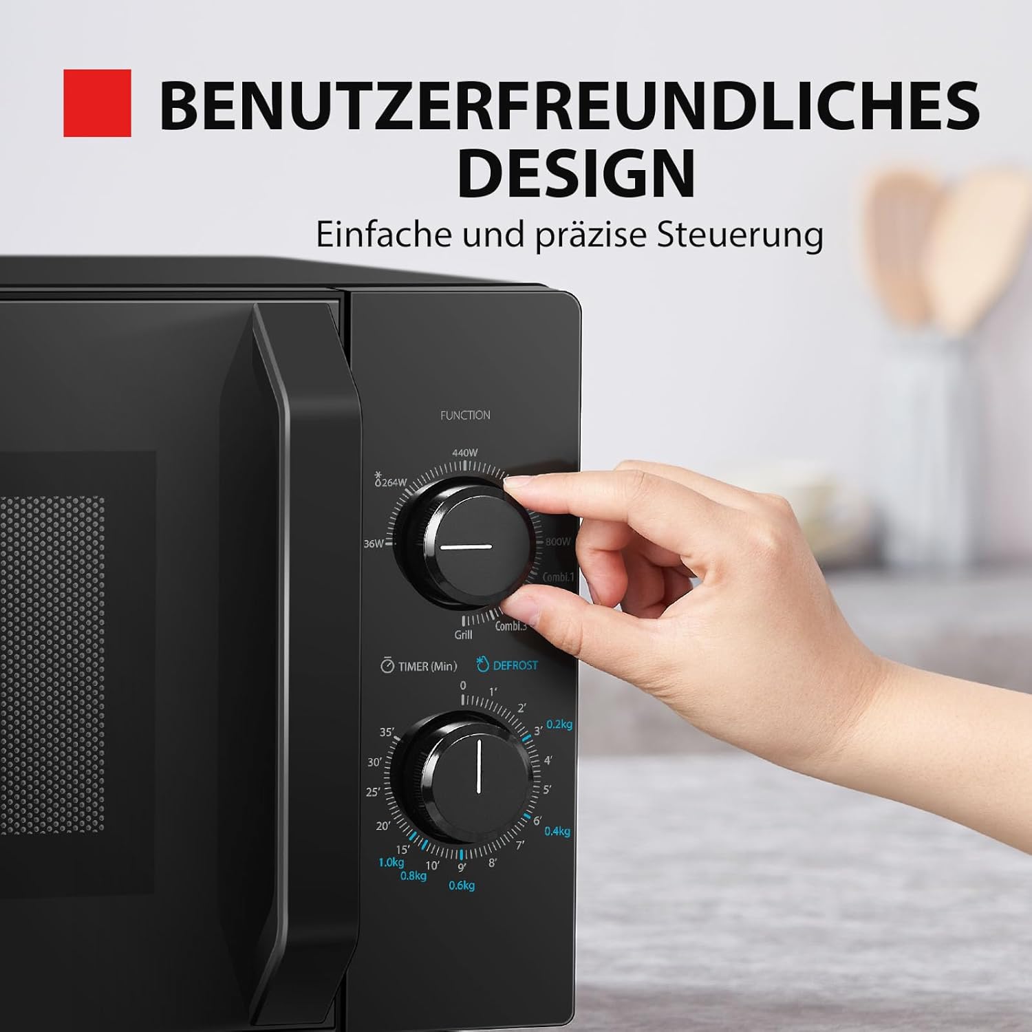 Toshiba MW2-MG20PF (BK) / GE magnetron met crispy grill & combi-functie, 5 vermogensniveaus, 1000 W grillvermogen, zwart Toshiba MW2-MG20PF (BK) /GE magnetron/magnetron met grill/20L 【Combinatiekoken】 Combinatiekoken is speciaal ontworpen voor het grillen