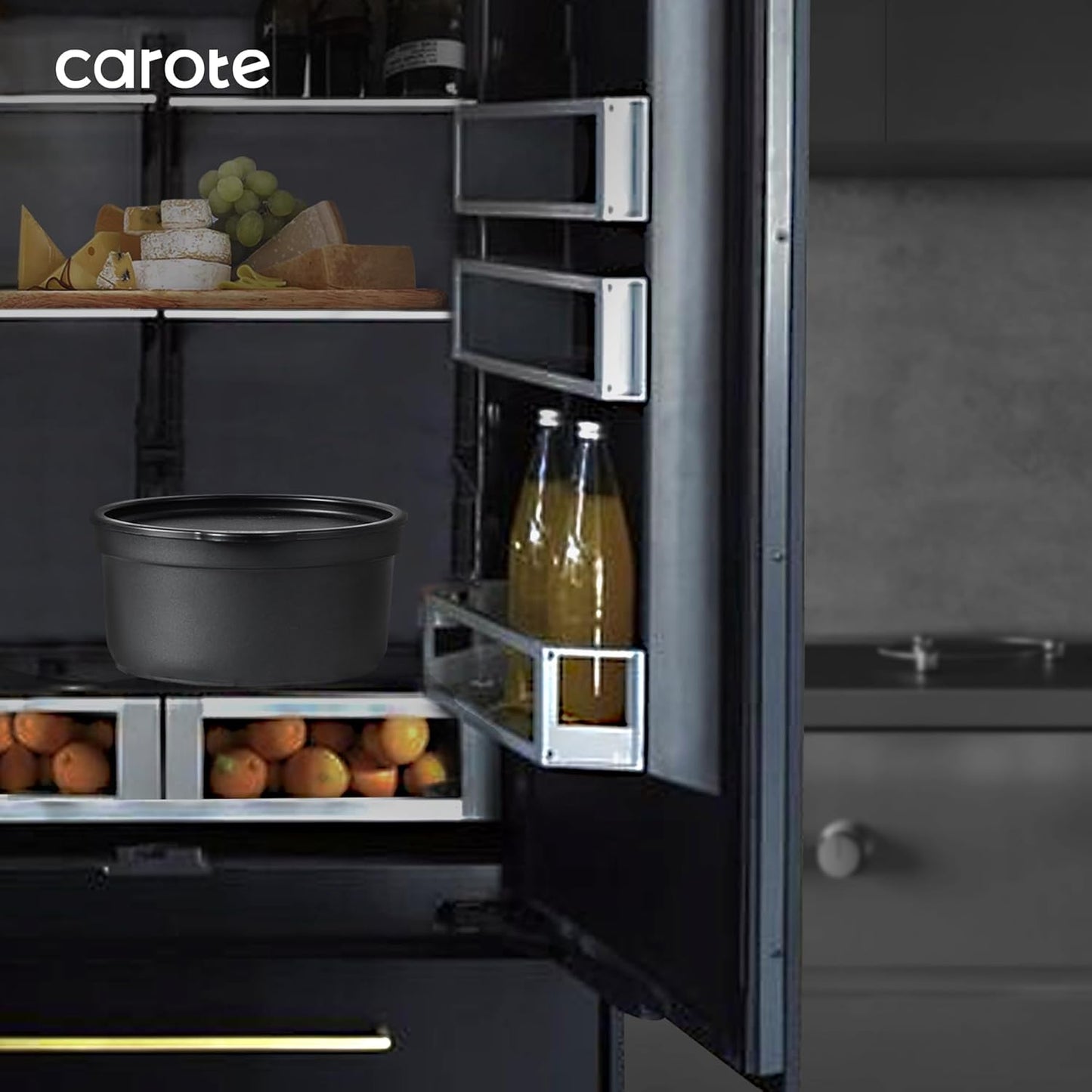 CAROTE Pannenset met afneembare handgrepen 20-delig anti-aanbak kookgerei Over dit item CAROTE Pannen/pannenset met afneembare handgrepen, pan, steelpan, wok, anti-aanbaklaag, koken, stapelbare pan, inductie, ovenbestendig, vaatwasser Voor een opgeruimde