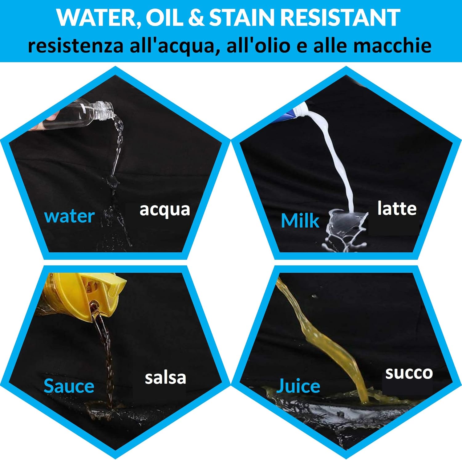 2 Stuks Chef Schort Waterdichte Schort met 3 Zakken Over dit item 💕65% polyester / 35% katoen beste mix voor schorten die bekend staan om hun duurzaamheid. Zij vervagen niet zo snel, verliezen snel hun vorm, kijken langer als nieuw, zijn minder naar vore