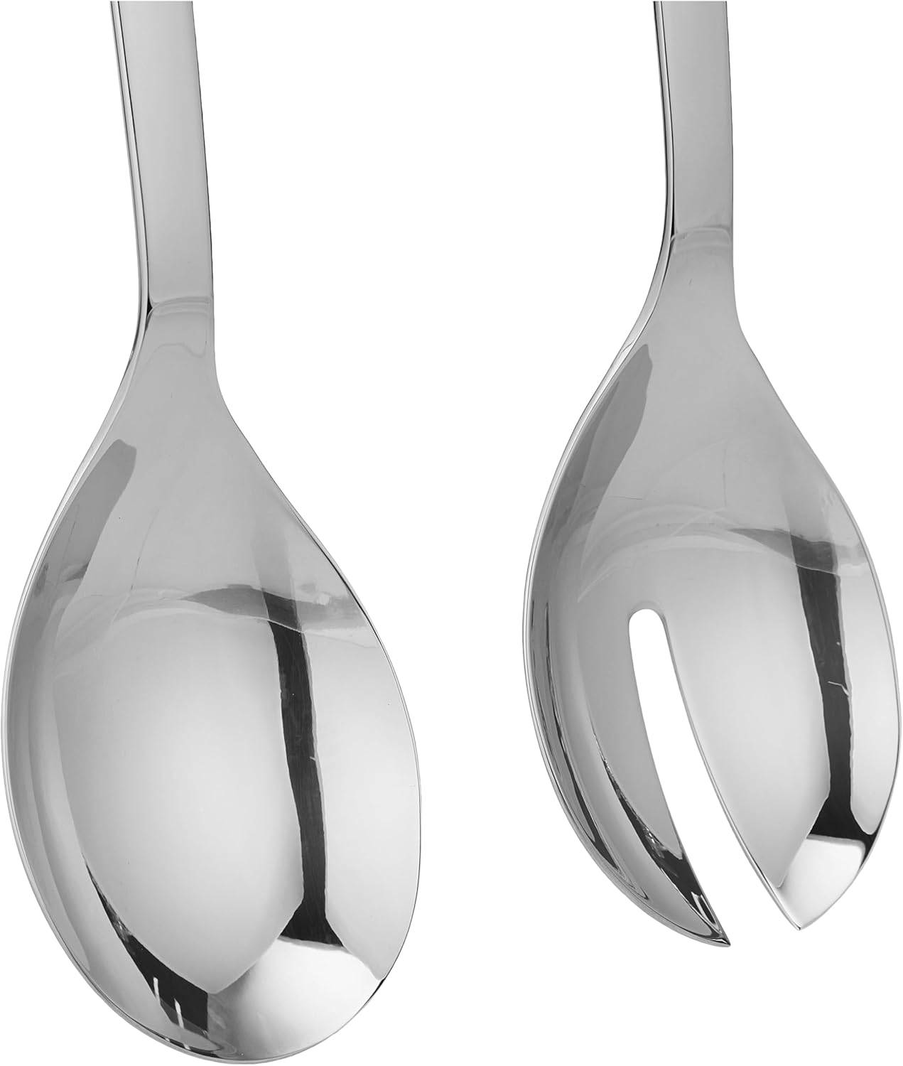 WMF Nuova Saladecouvert 30cm, 2-delig, Saladevork & lepel Cromargan: 18/10 roestvrij staal: Het bestek is uitermate duurzaam, vormvast, hygiënisch, zuurbestendig en zeer goed bestand tegen gebruikerssporen. Vaatwasmachinebestendig Lengte van 30 cm Inhoud: