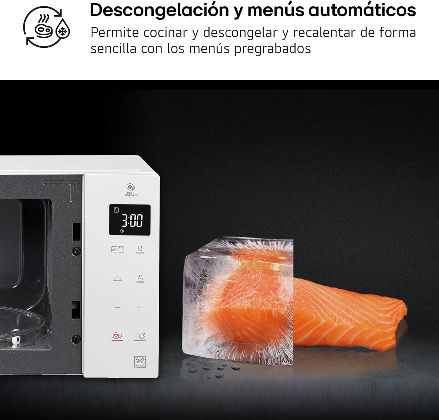 LG MH6535GDH magnetron met grill en digitaal display LG MH6535GDH magnetron MH-6535GDH Het merk LG garandeert de naleving van de hoogste normen tijdens de productieprocessen om een uitstekende klantervaring te garanderen. Afmetingen (b x h x d): 47,6 x 27