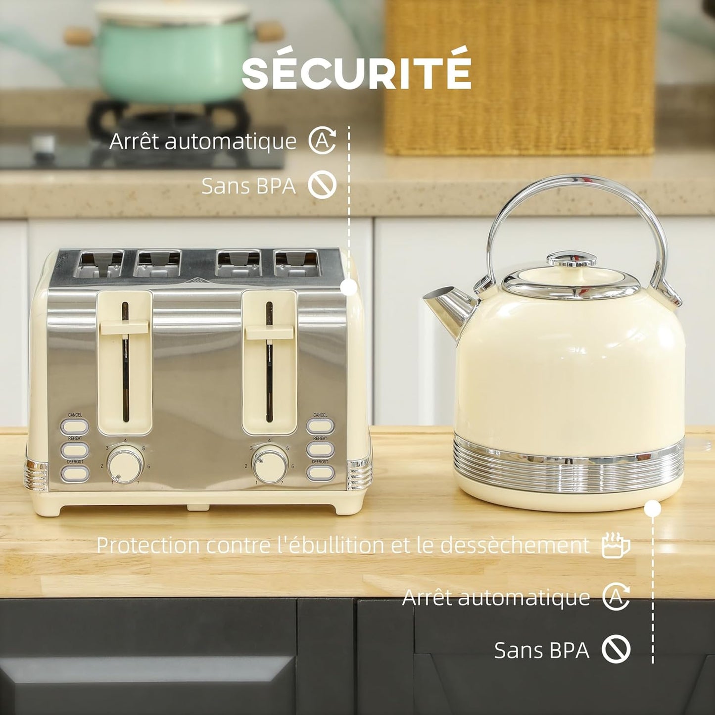 Homcom Set waterkoker en broodrooster, 2200 W 1.7 l Over dit item Homcom Set waterkoker en broodrooster Modelnummer ‎FR800-212V90CW0531 Productafmetingen ‎24,2 x 19,3 x 26,8 cm; 3,1 kg Capaciteit ‎1,7 Liter Vermogen/wattage ‎2200 watt Voltage ‎240 Volt Fa