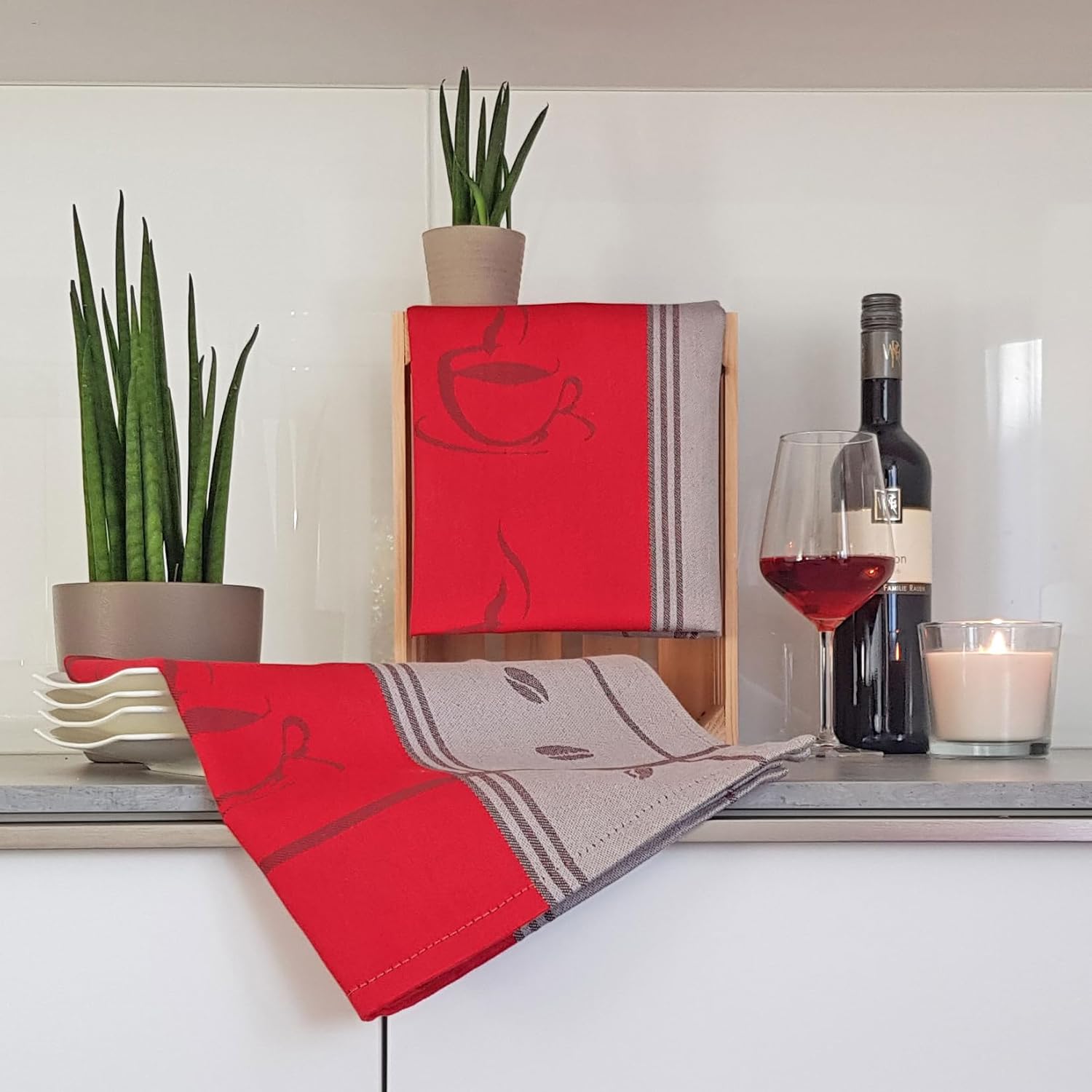 Set van 5 theedoeken vaatdoeken katoen, 70cm x 50cm bruin Over dit item ZOLLNER: Ons hotel- en restaurantlinnen wordt in heel Europa miljoenen keren gebruikt en wordt door onze klanten zeer gewaardeerd om zijn hoge kwaliteit en duurzaamheid. Voor extra ab