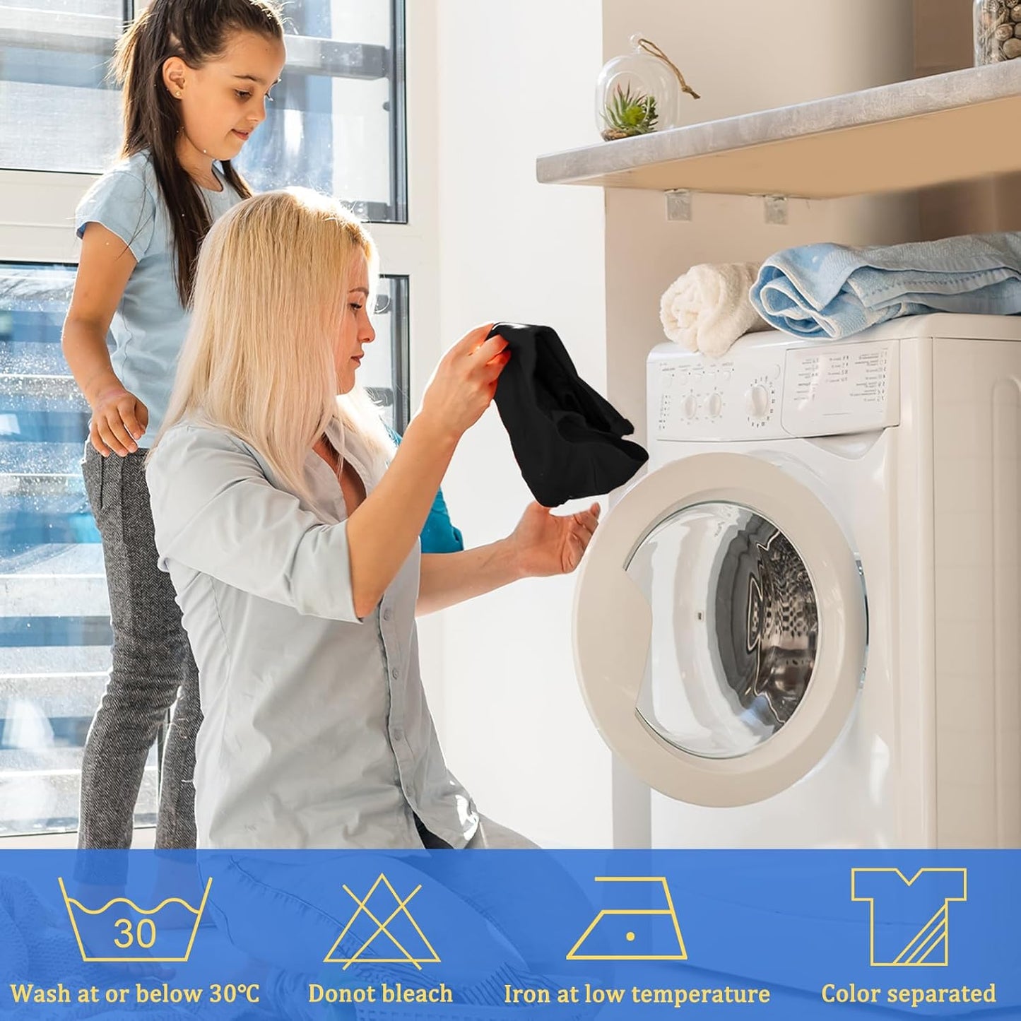 FunChaos 4 Packs Zwart Kookschort, Uniseks Verstelbare Schorten met 2 Zakken, Mannen Vrouwen Schort voor Keuken, Restaurant Productgegevens Onderhoudsvoorschriften Machinewas Type sluiting Armband Over dit item 【Hoge Kwaliteit】Het schort is gemaakt van 10