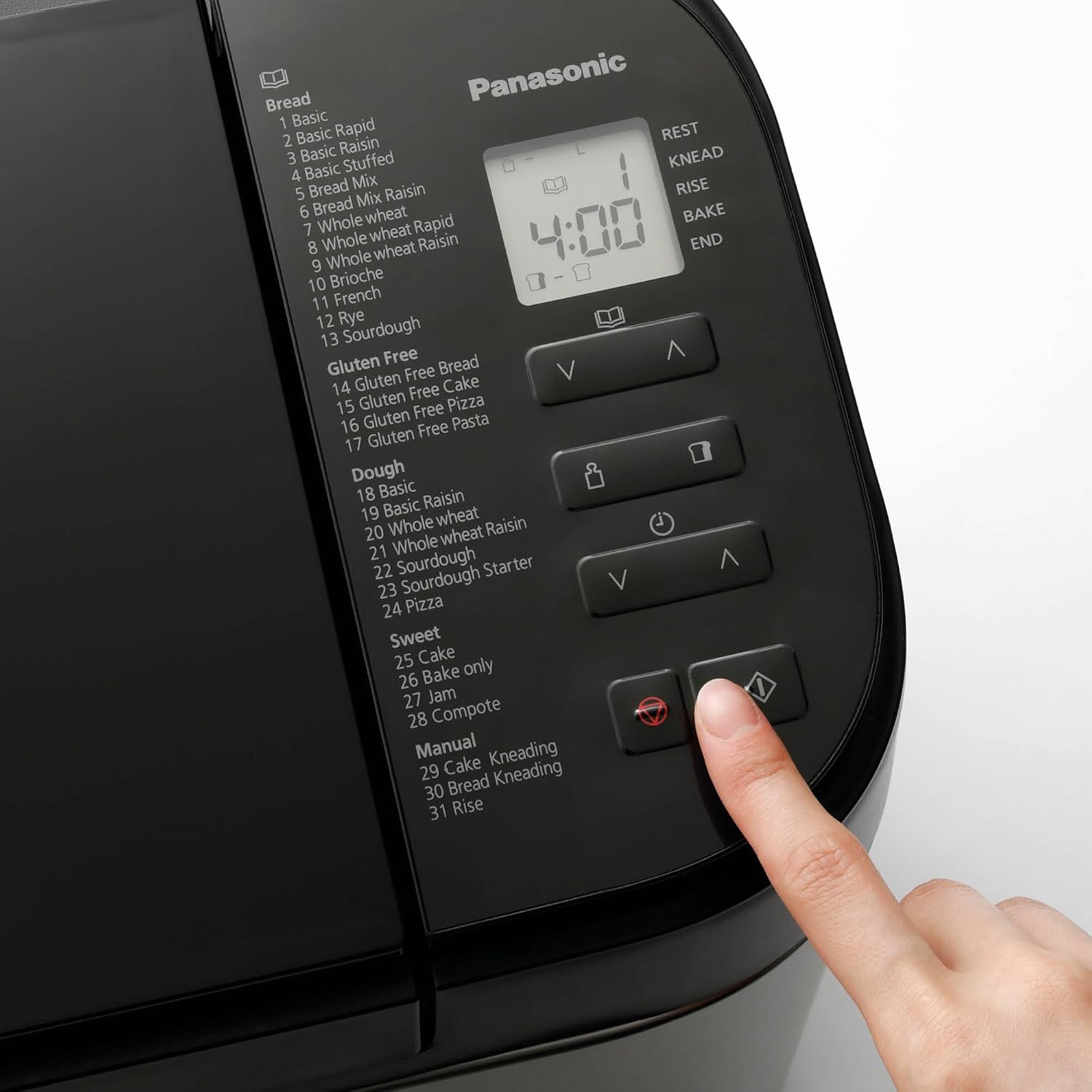 Panasonic SD-YR2540 Volledig Automatisch Broodbakmachine met 32 Backprogram, Donkergrijs TWEE TEMPERATUURSENSOREN: Deze broodbakmachine heeft twee ingebouwde sensoren om de interne en externe temperaturen te bepalen om elk programma te optimaliseren en u