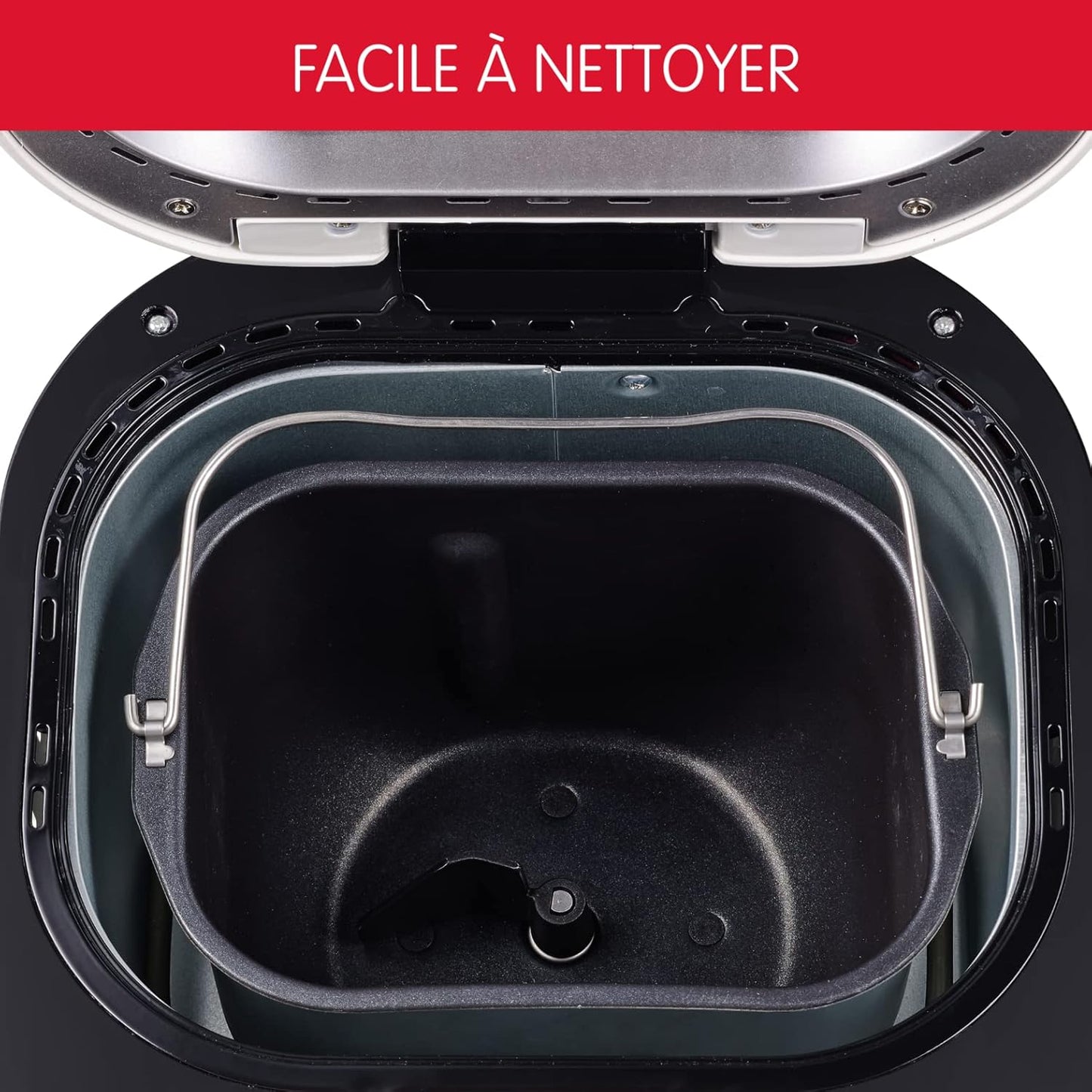 Moulinex OW240E30 Brood en behandelt Machine met Yoghurt Functie - Metaal/Zwart Alles is automatisch 3 Gewichtsinstellingen en 3 warmtestanden Eenvoudig te reinigen. Wastafel met antiaanbaklaag LCD-scherm. › Meer productgegevens bekijken Spanning 220 Volt